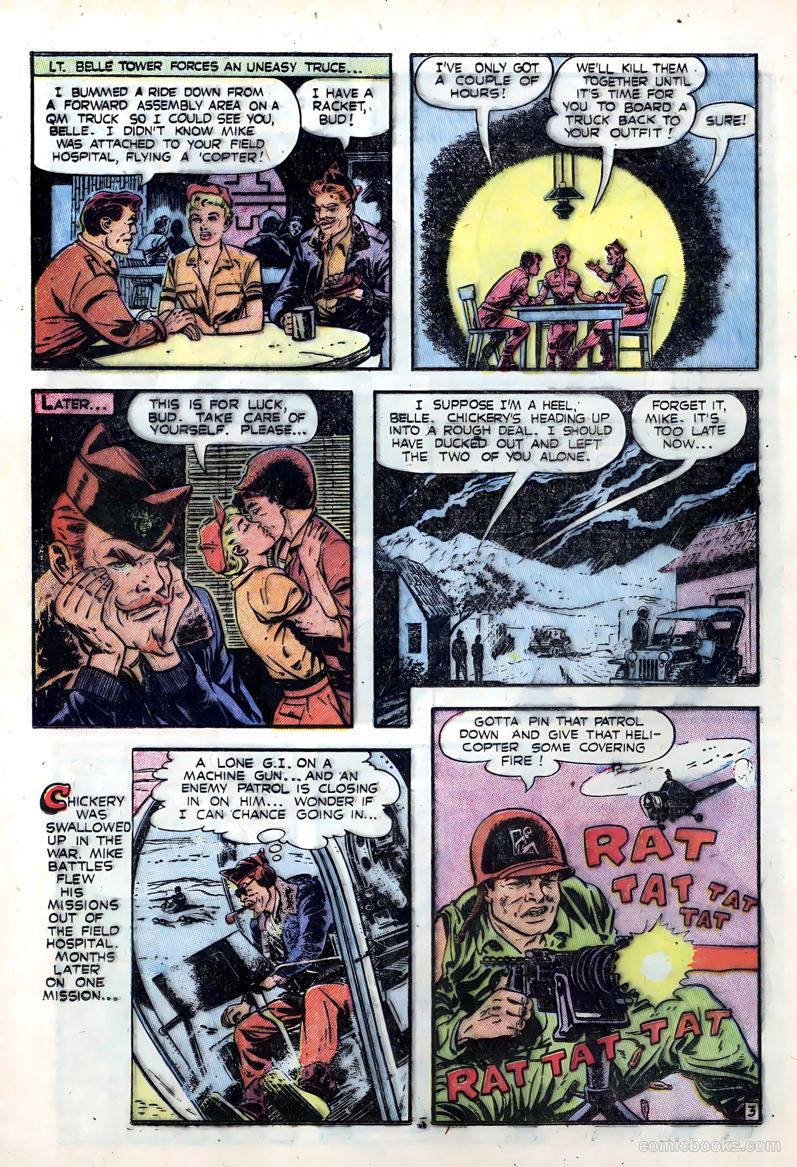 The American Air Forces #5 (1951) — page 28 of 36