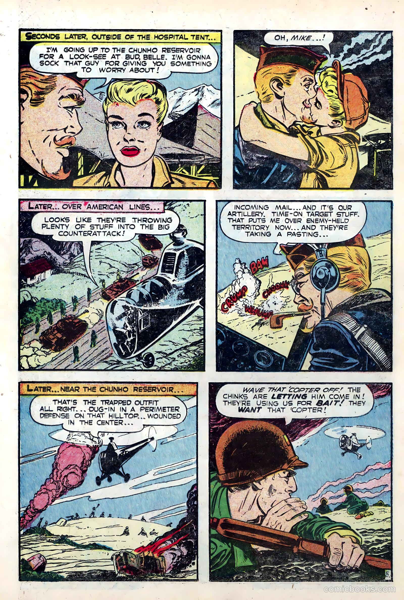 The American Air Forces #5 (1951) — page 30 of 36