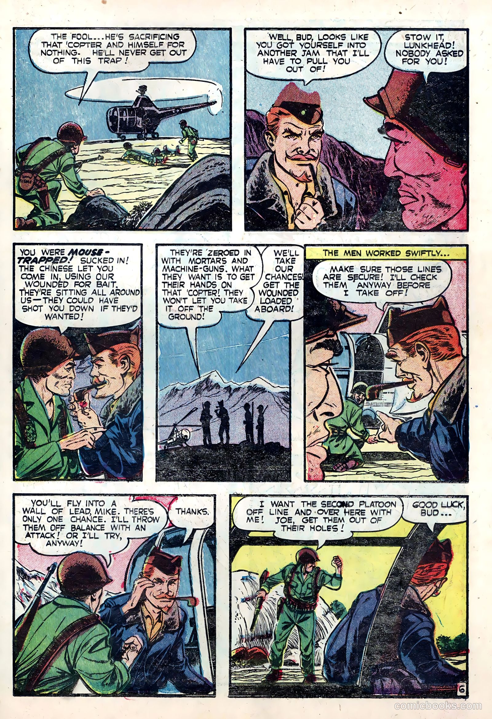 The American Air Forces #5 (1951) — page 31 of 36
