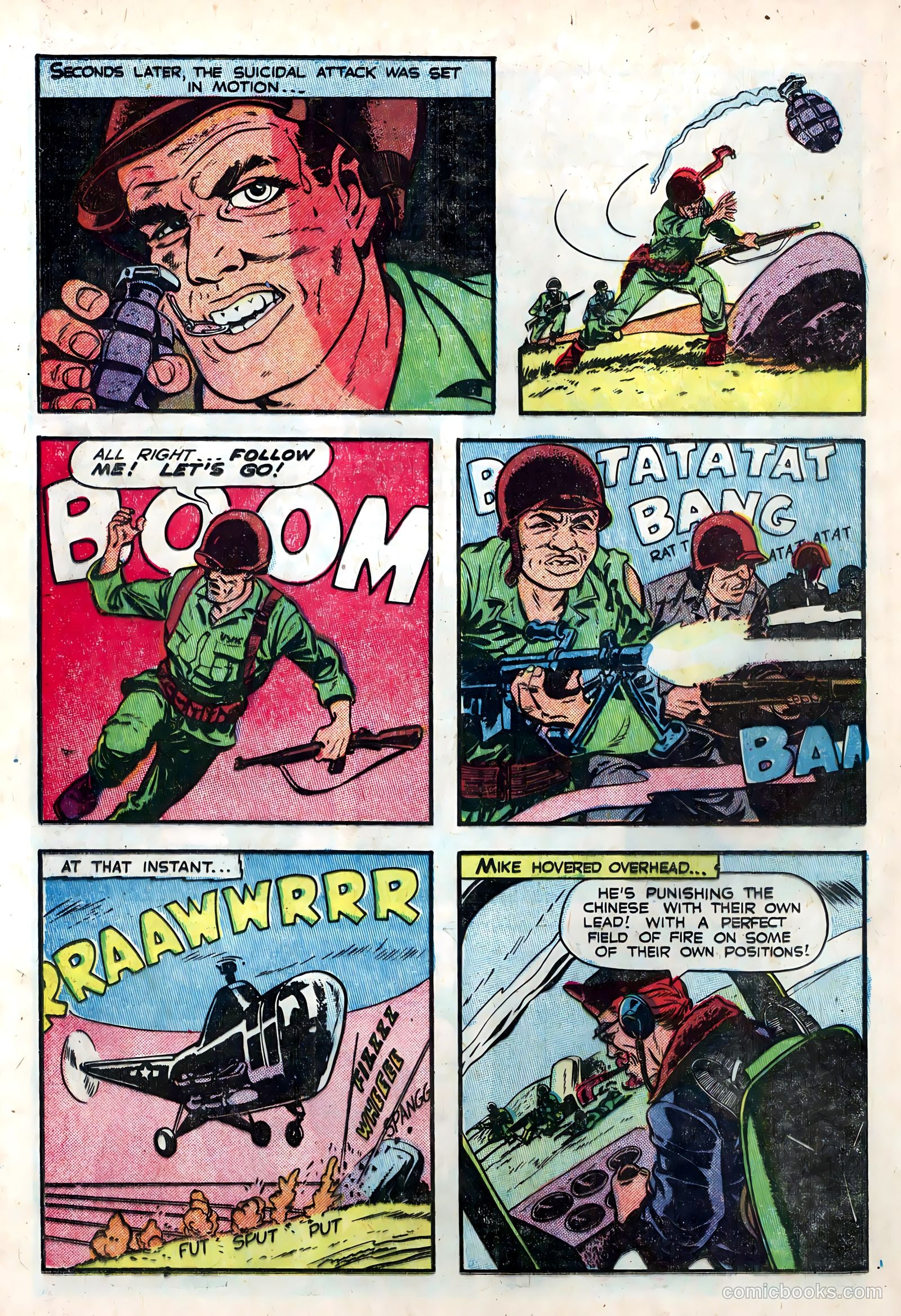 The American Air Forces #5 (1951) — page 32 of 36