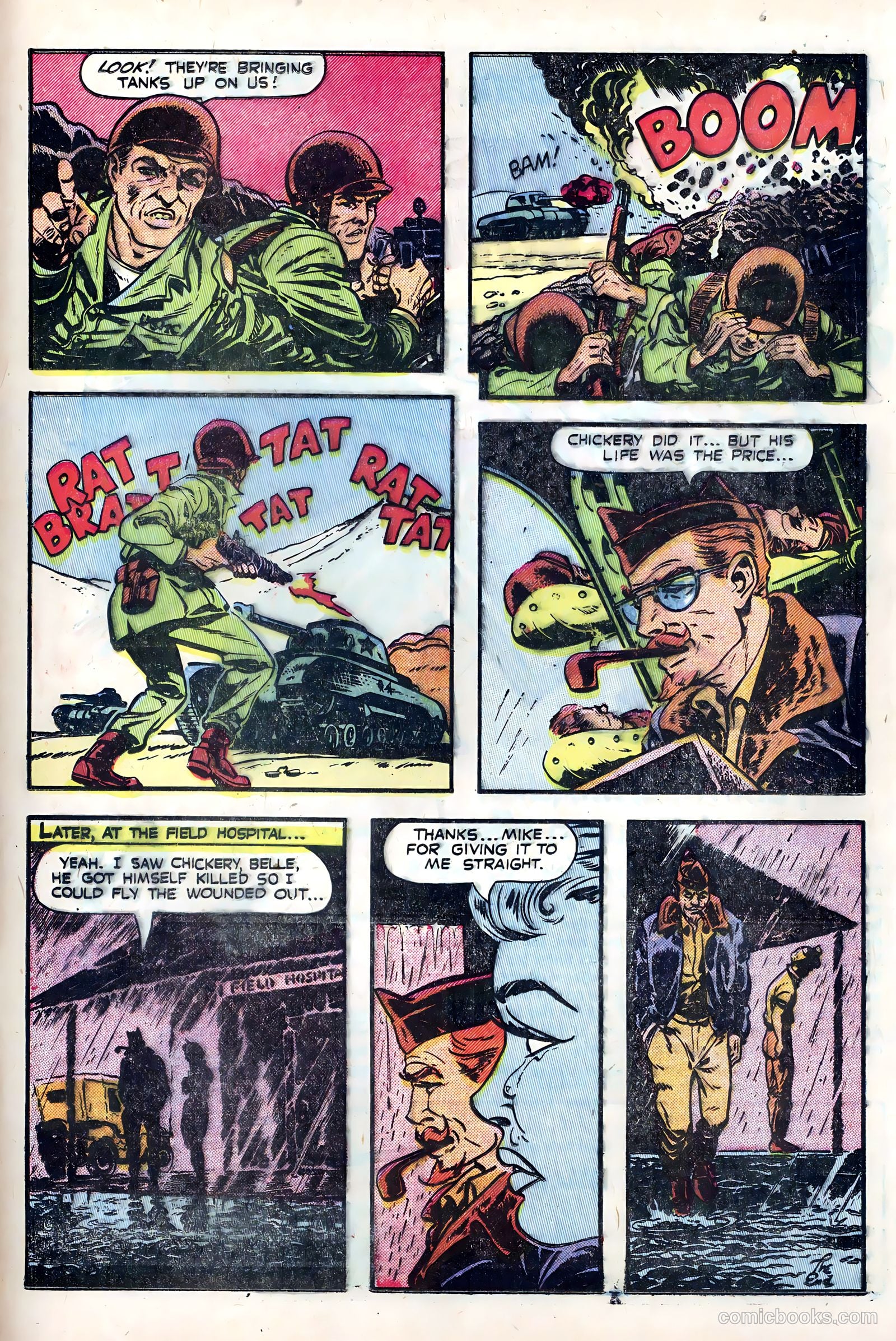 The American Air Forces #5 (1951) — page 33 of 36