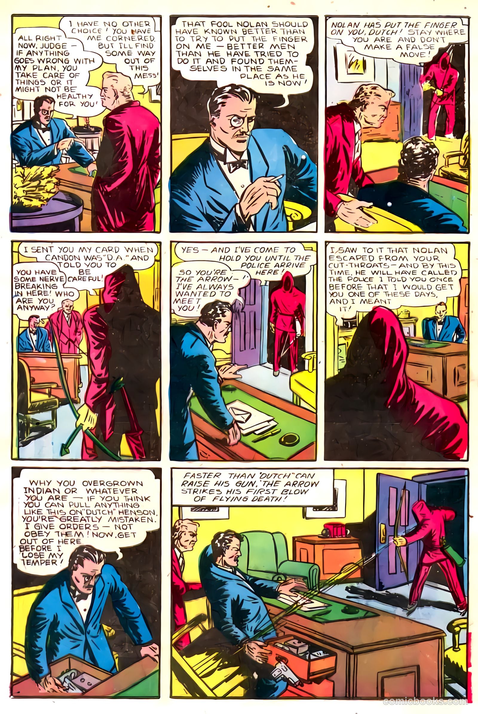 The Arrow #1 (1940) — page 6 of 68
