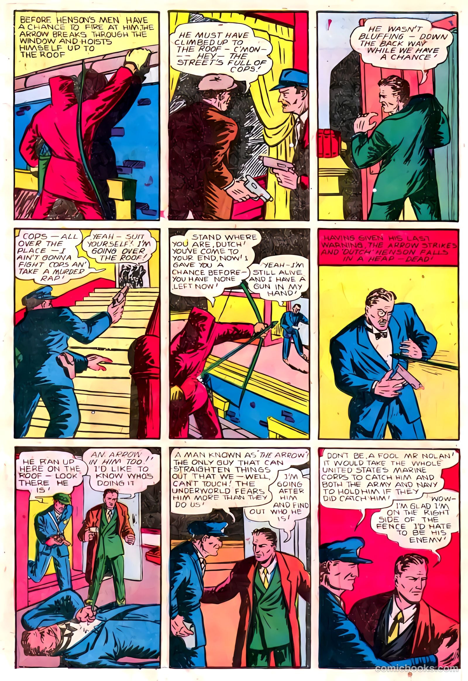 The Arrow #1 (1940) — page 8 of 68