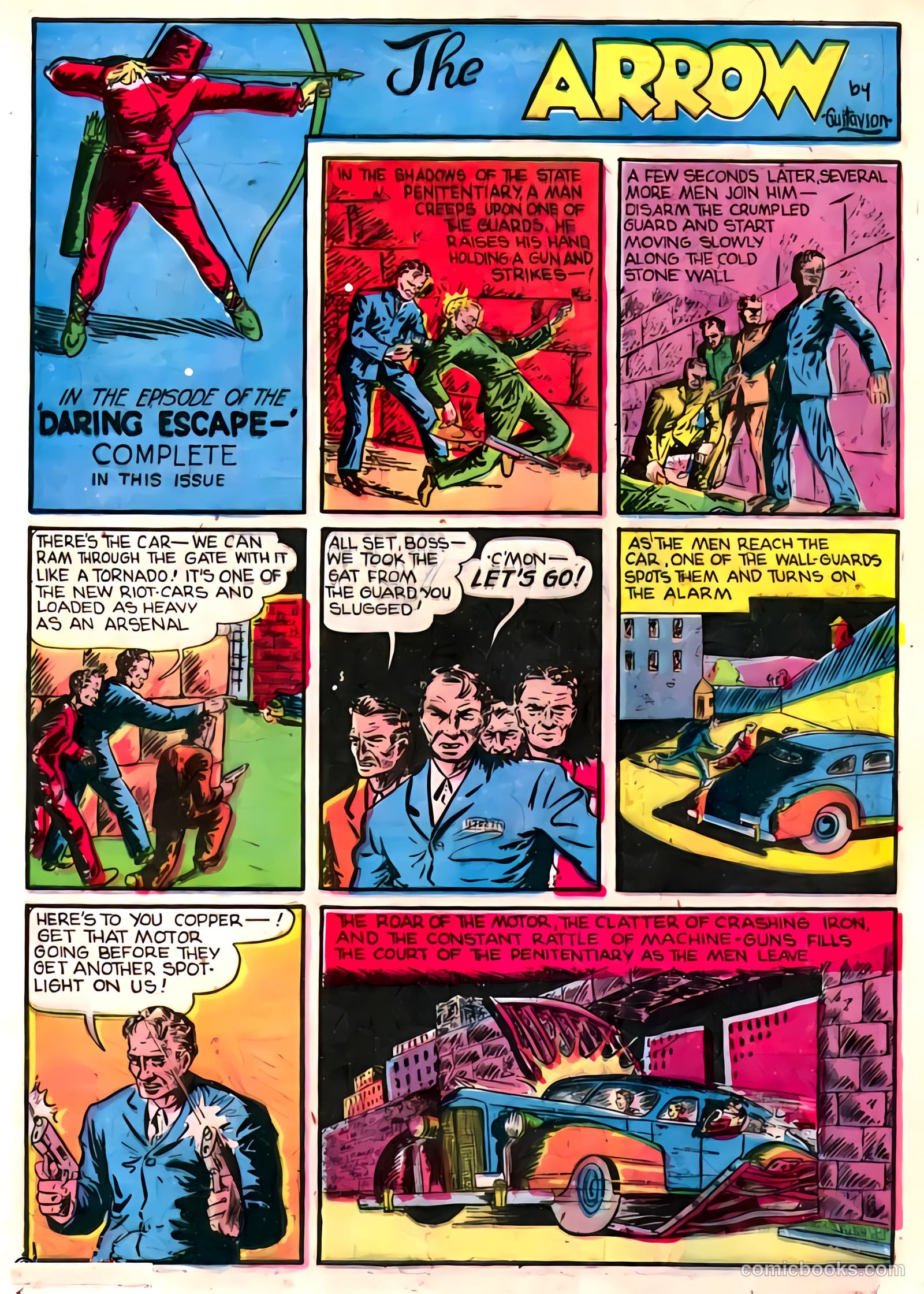 The Arrow #1 (1940) — page 9 of 68