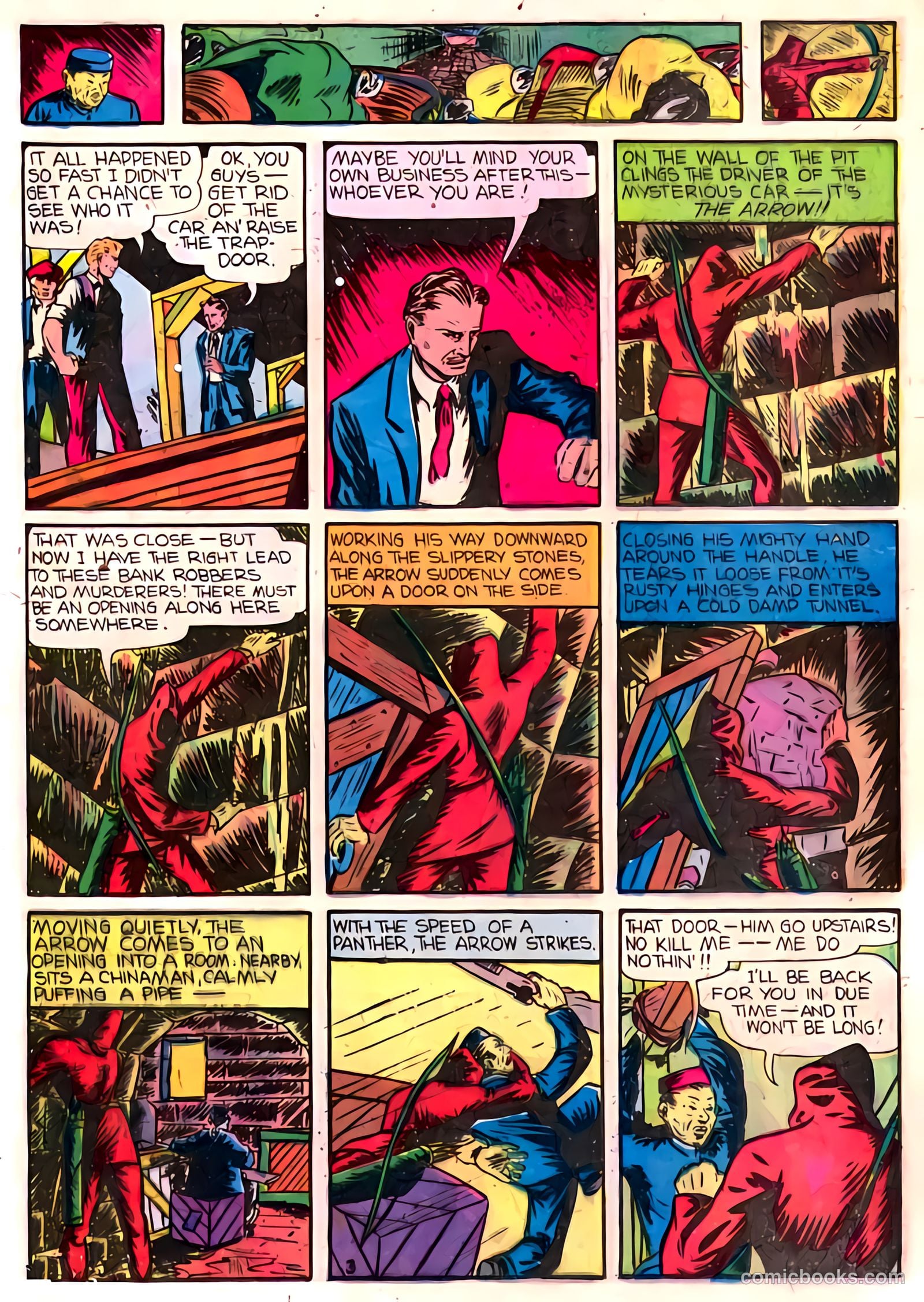 The Arrow #1 (1940) — page 17 of 68