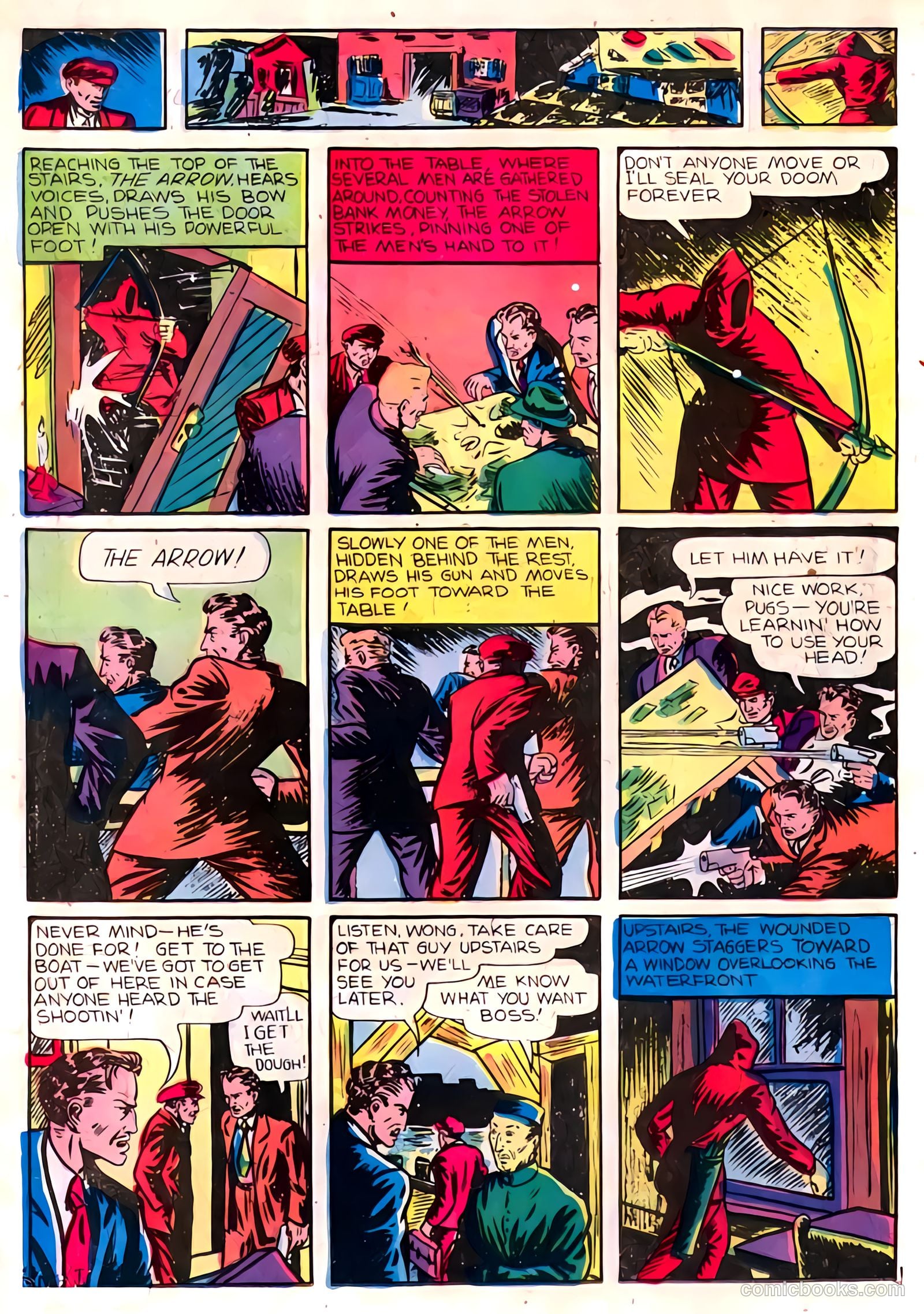 The Arrow #1 (1940) — page 18 of 68