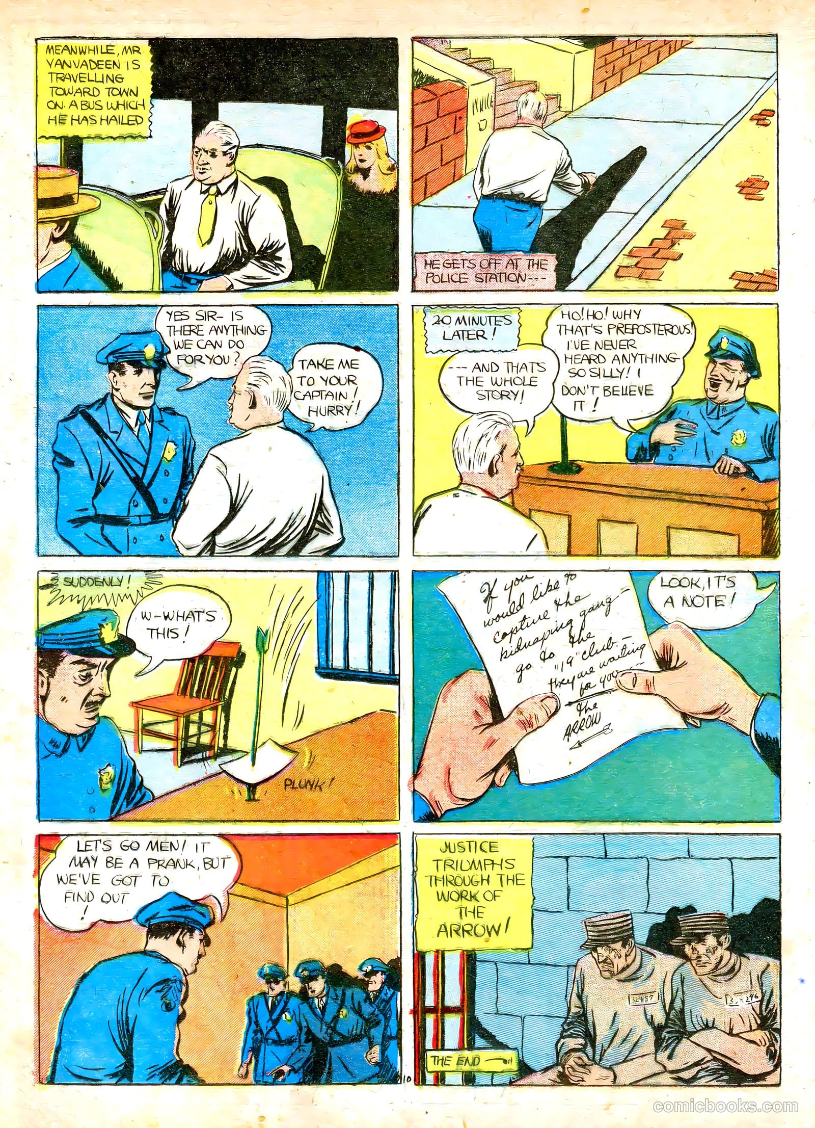 The Arrow #2 (1940) — page 12 of 68