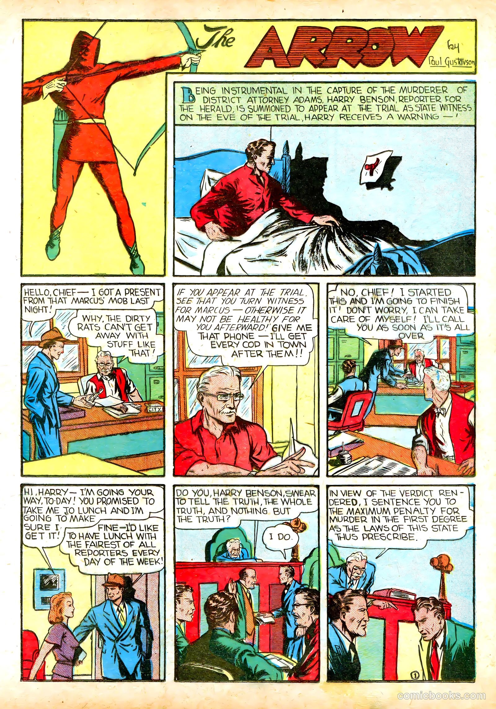 The Arrow #2 (1940) — page 13 of 68