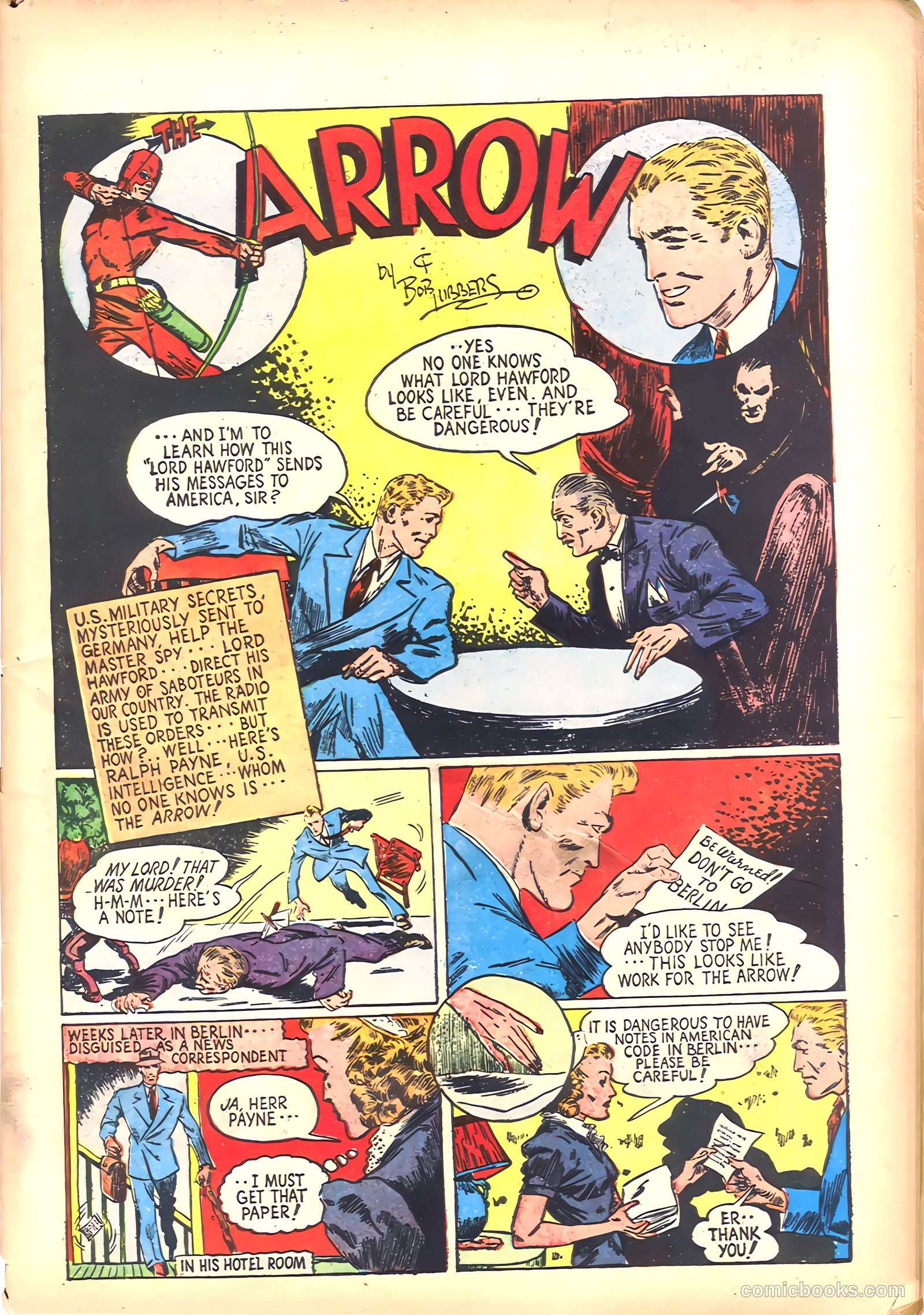 The Arrow #3 (1941) — page 3 of 68