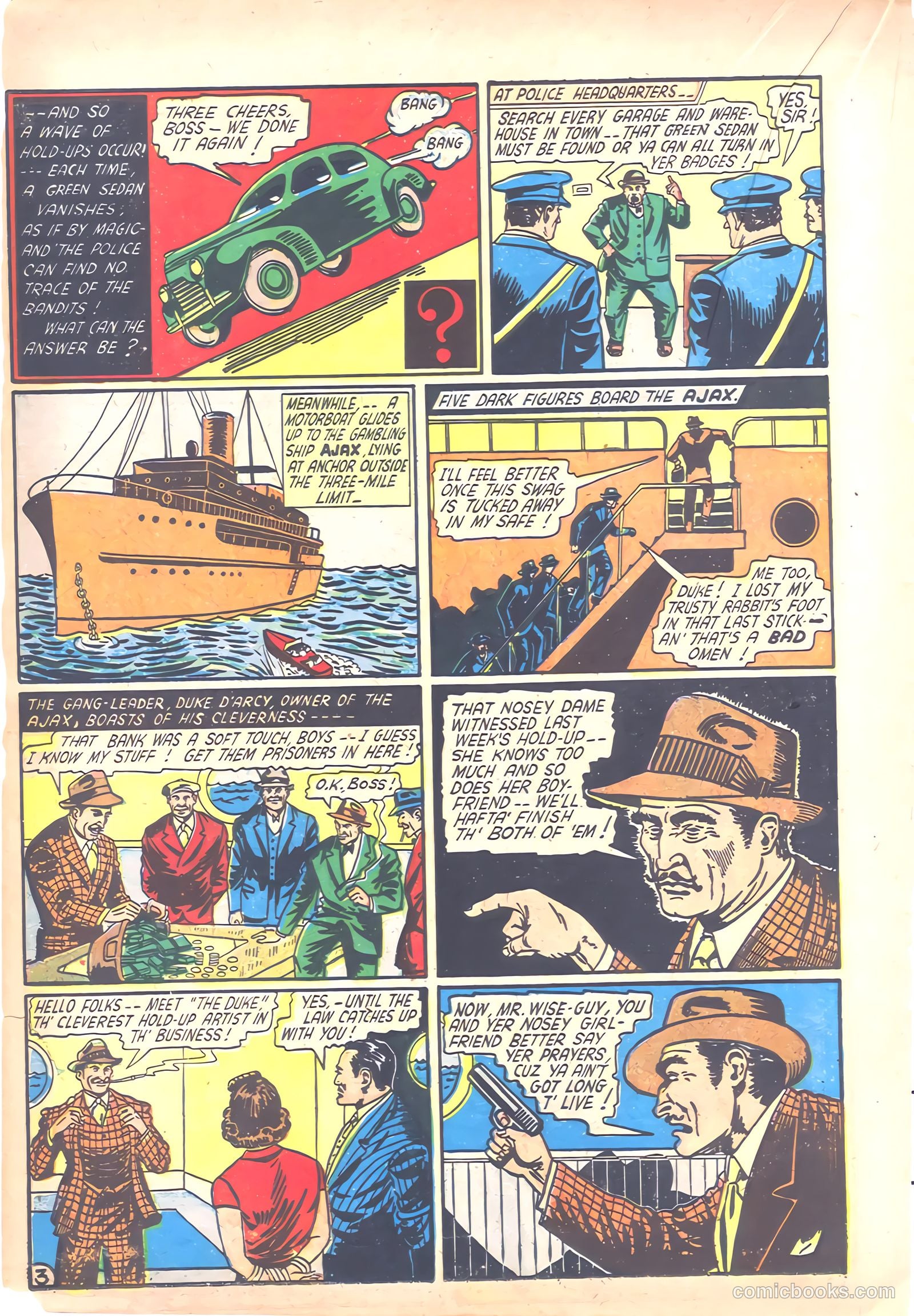 The Arrow #3 (1941) — page 38 of 68