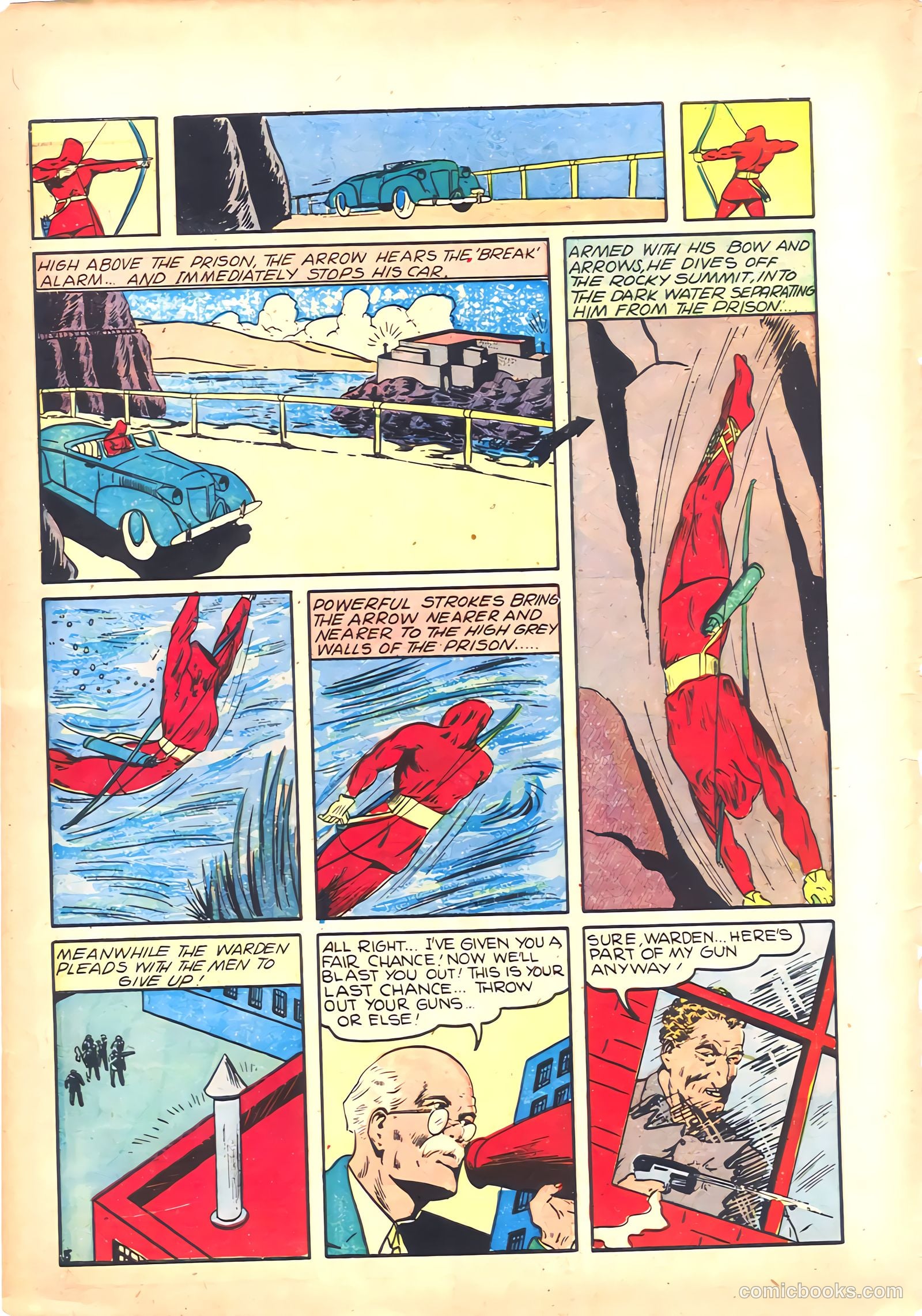 The Arrow #3 (1941) — page 62 of 68