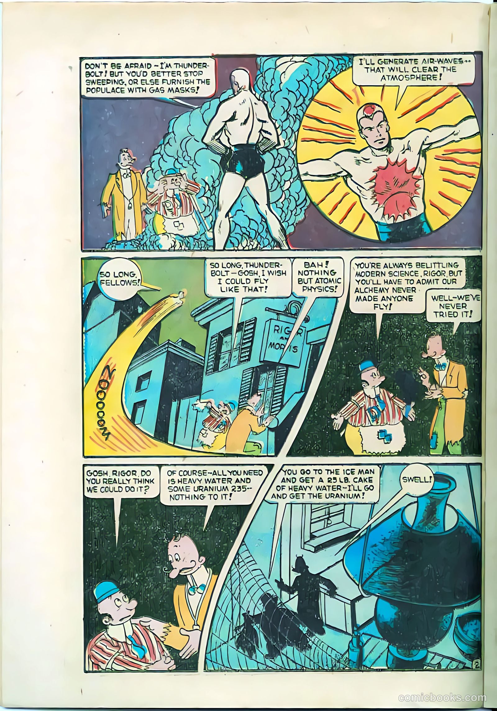 The Atomic Thunderbolt #1 (1946) — page 15 of 38