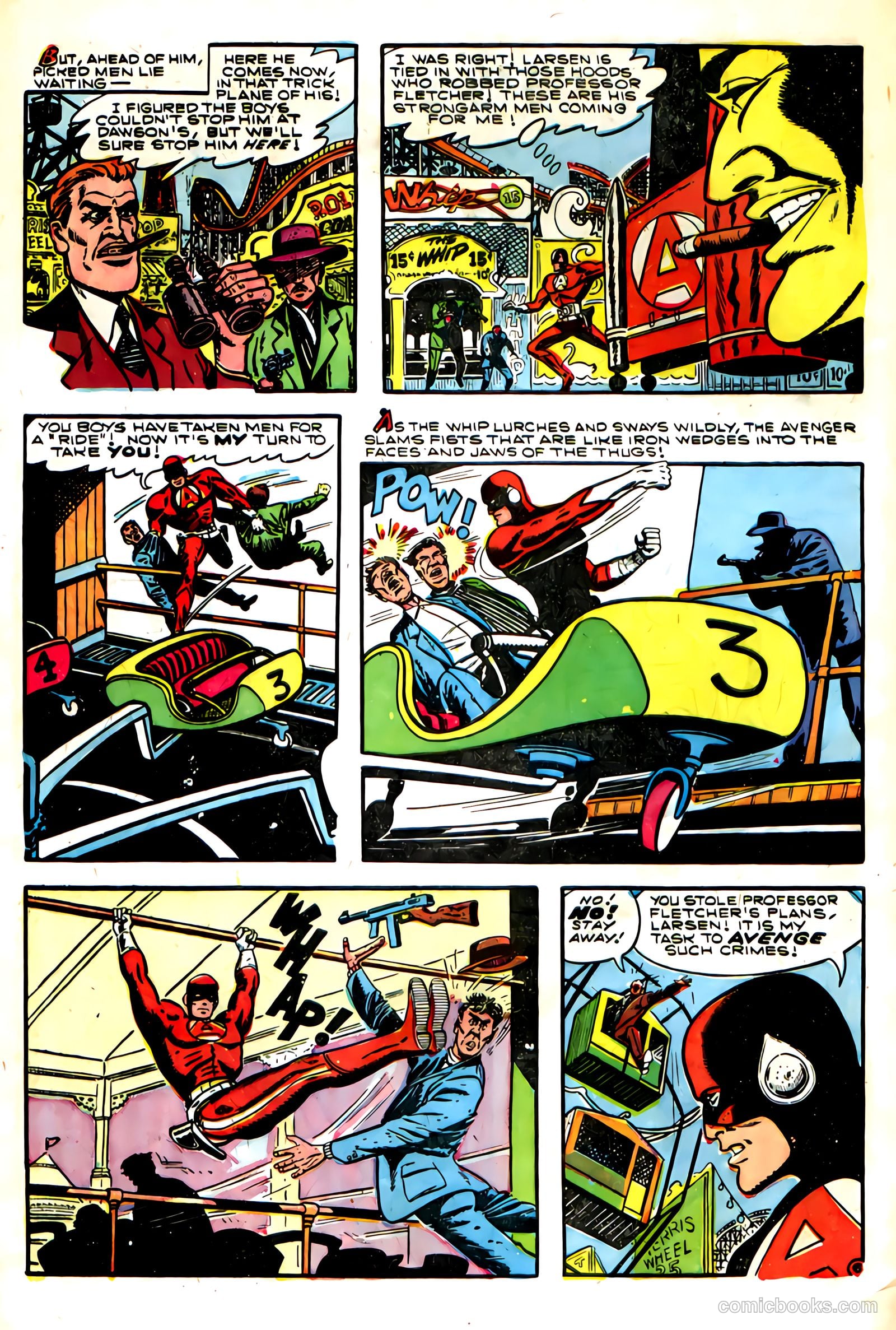 The Avenger #1 — page 7 of 30
