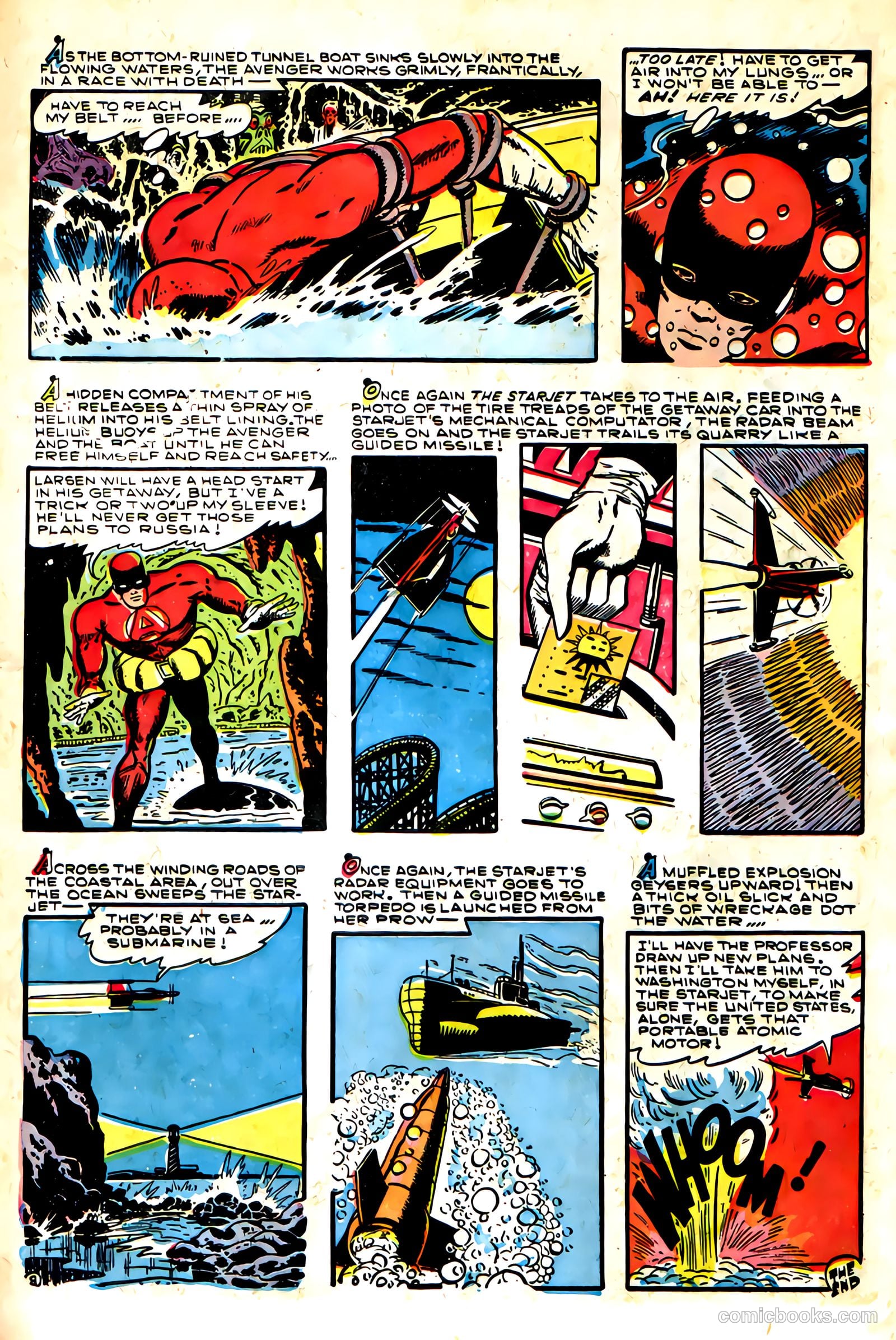 The Avenger #1 — page 9 of 30