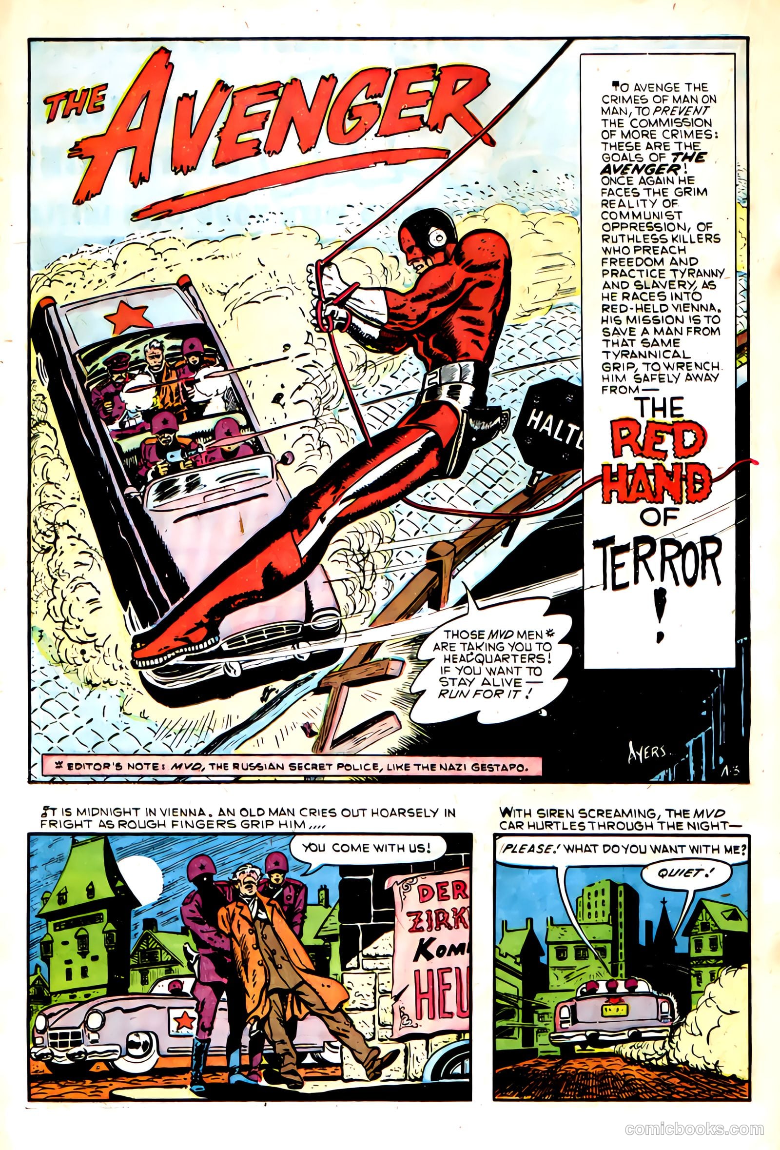 The Avenger #1 — page 18 of 30