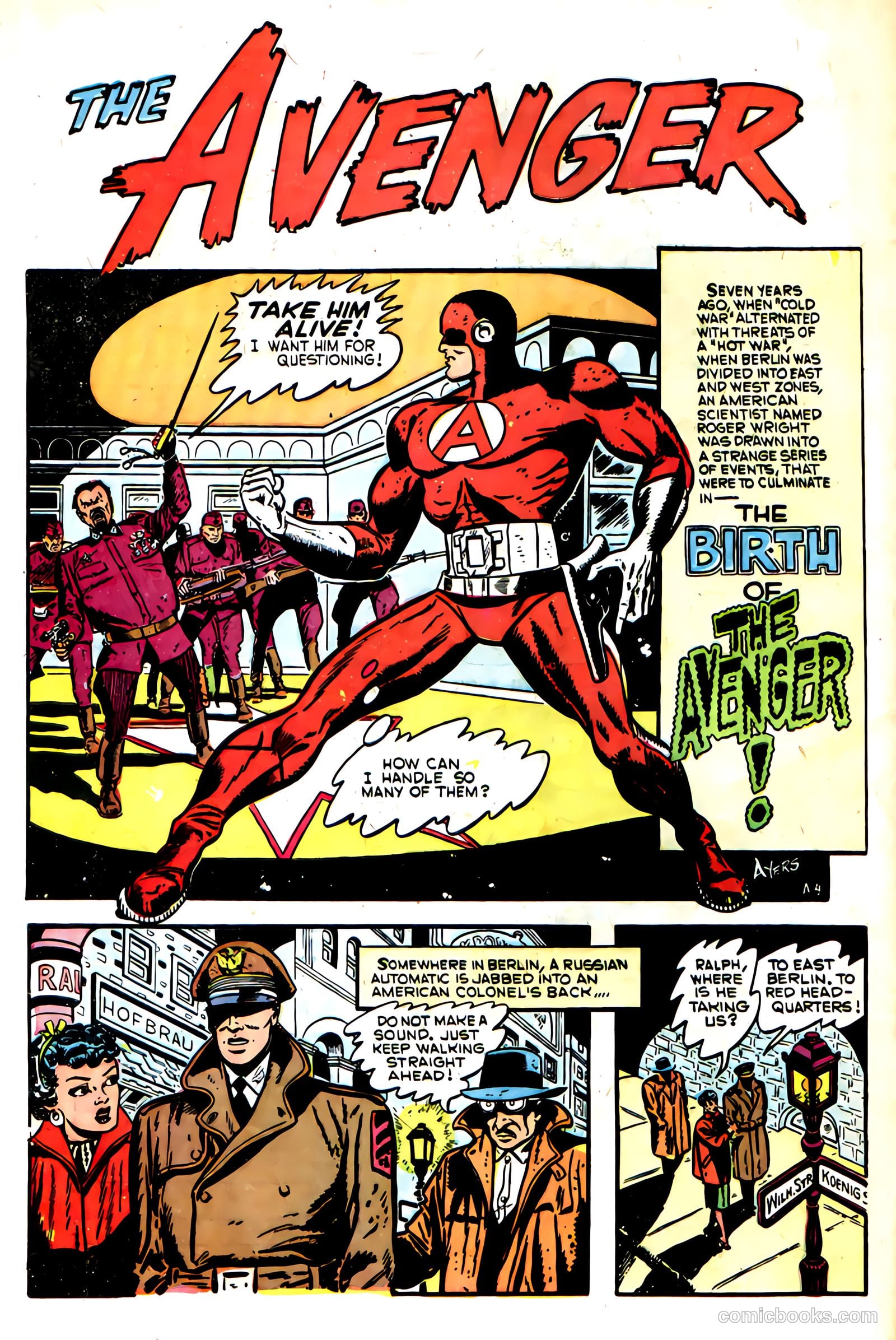 The Avenger #1 — page 25 of 30