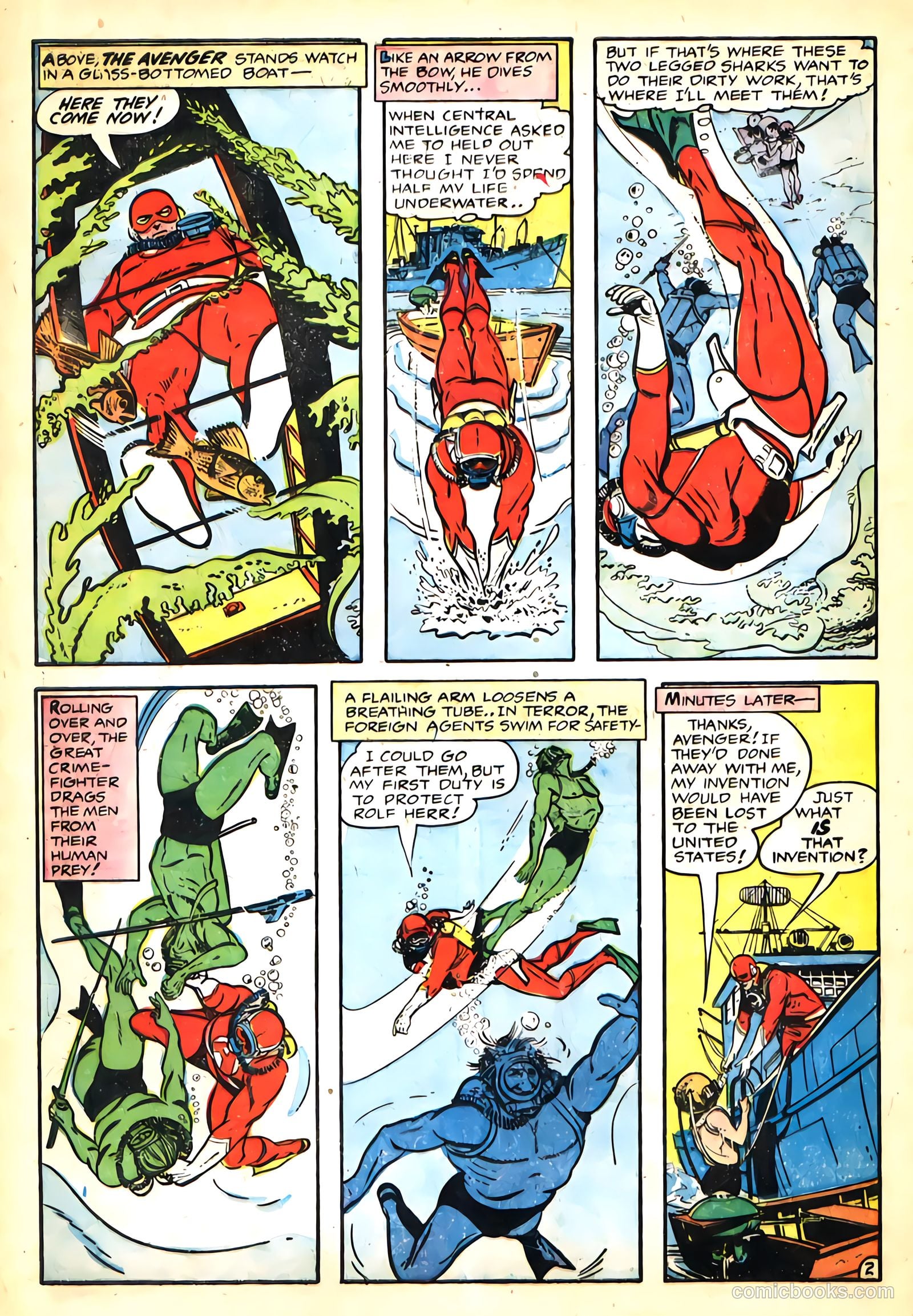 The Avenger #2 — page 3 of 30