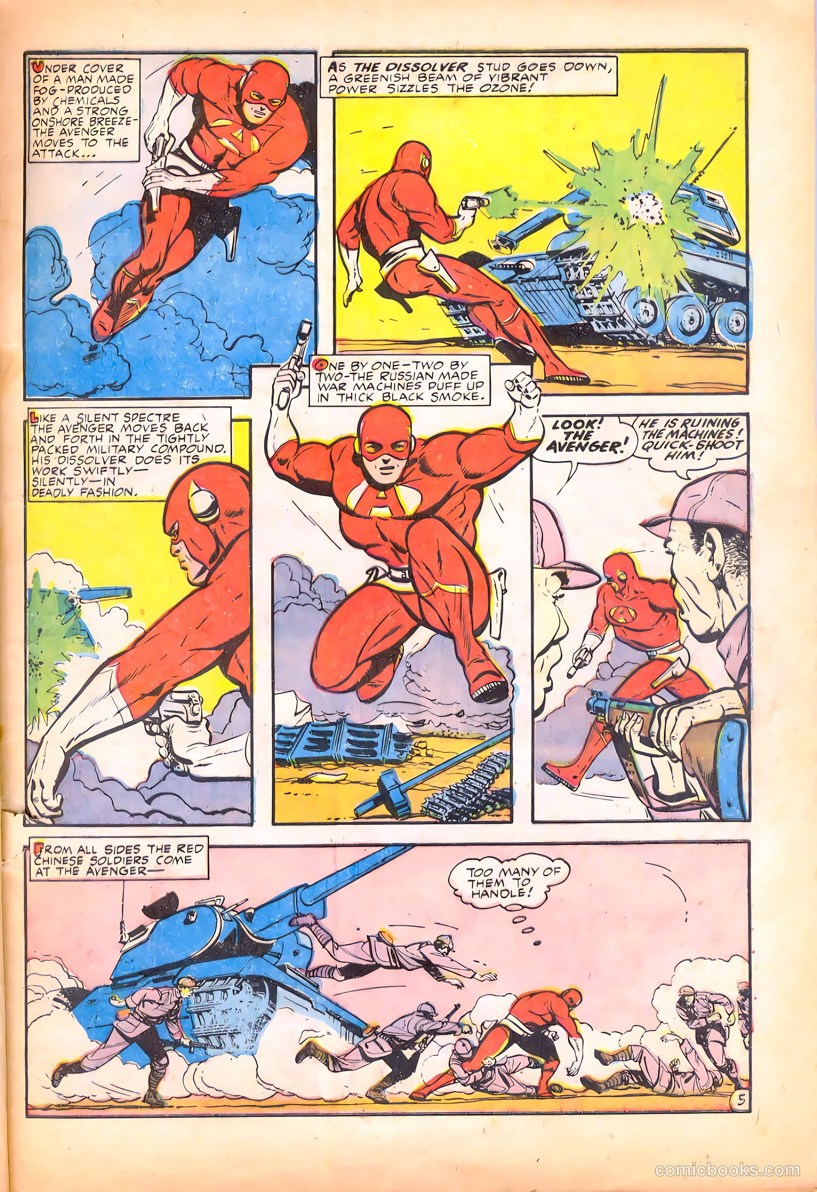 The Avenger #3 — page 7 of 36