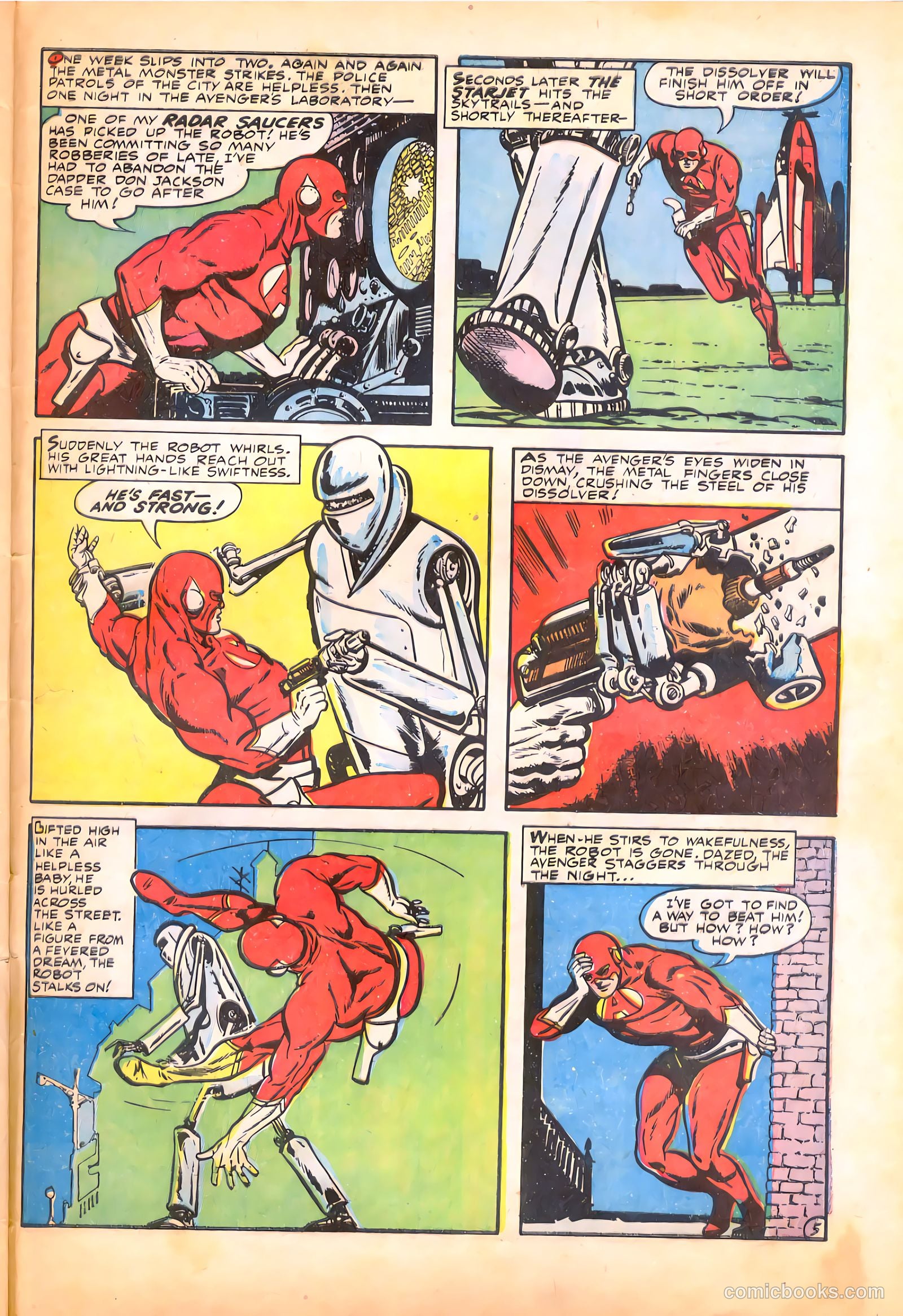 The Avenger #3 — page 31 of 36