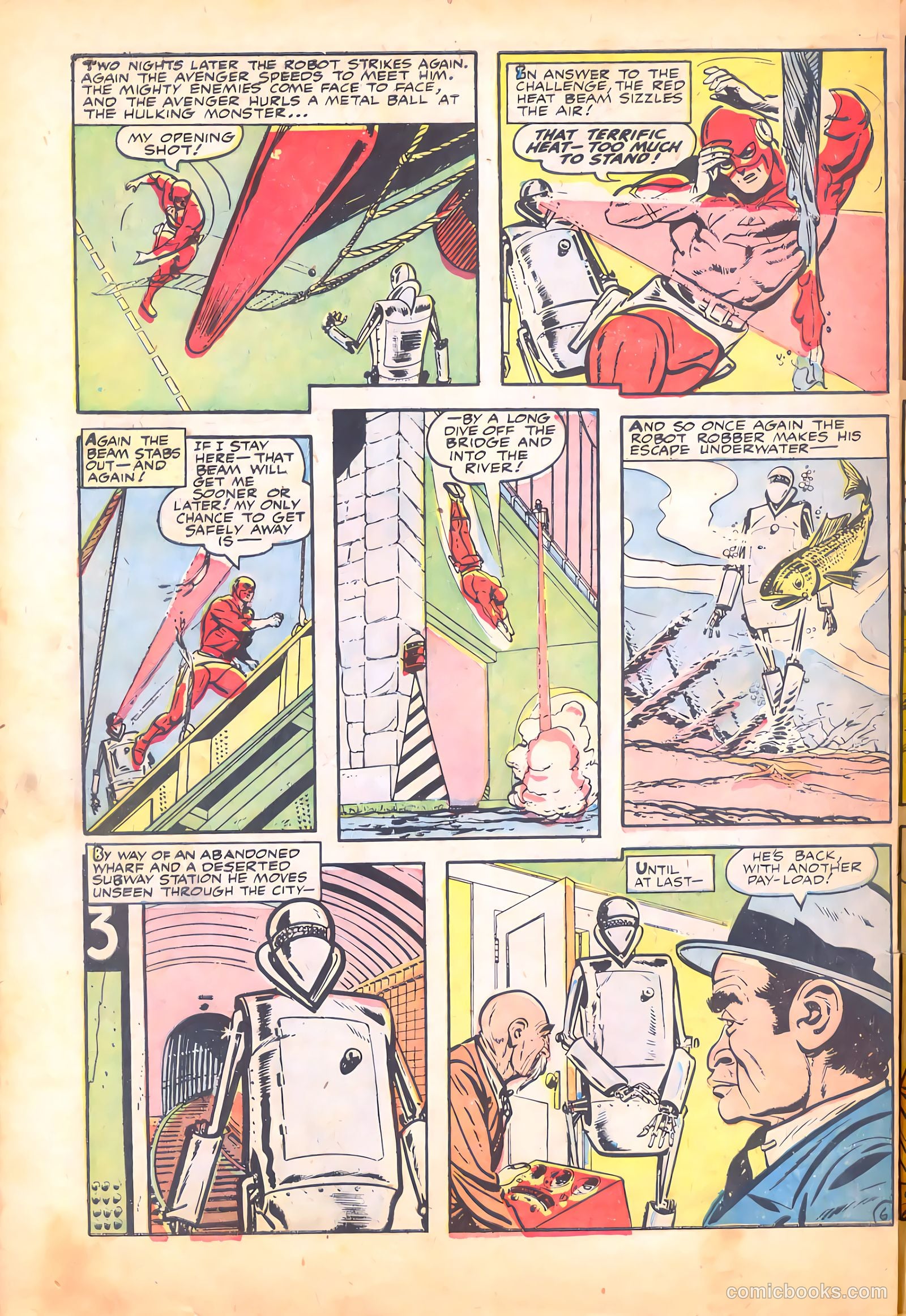 The Avenger #3 — page 32 of 36