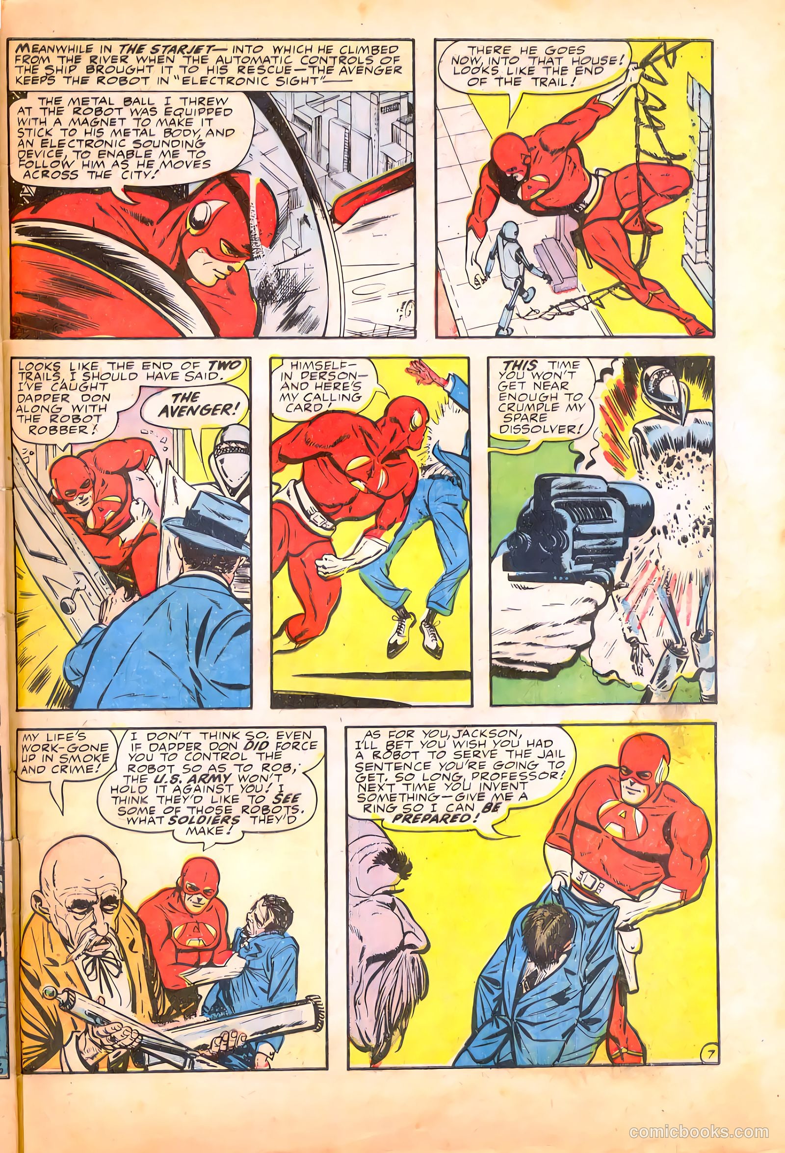 The Avenger #3 — page 33 of 36