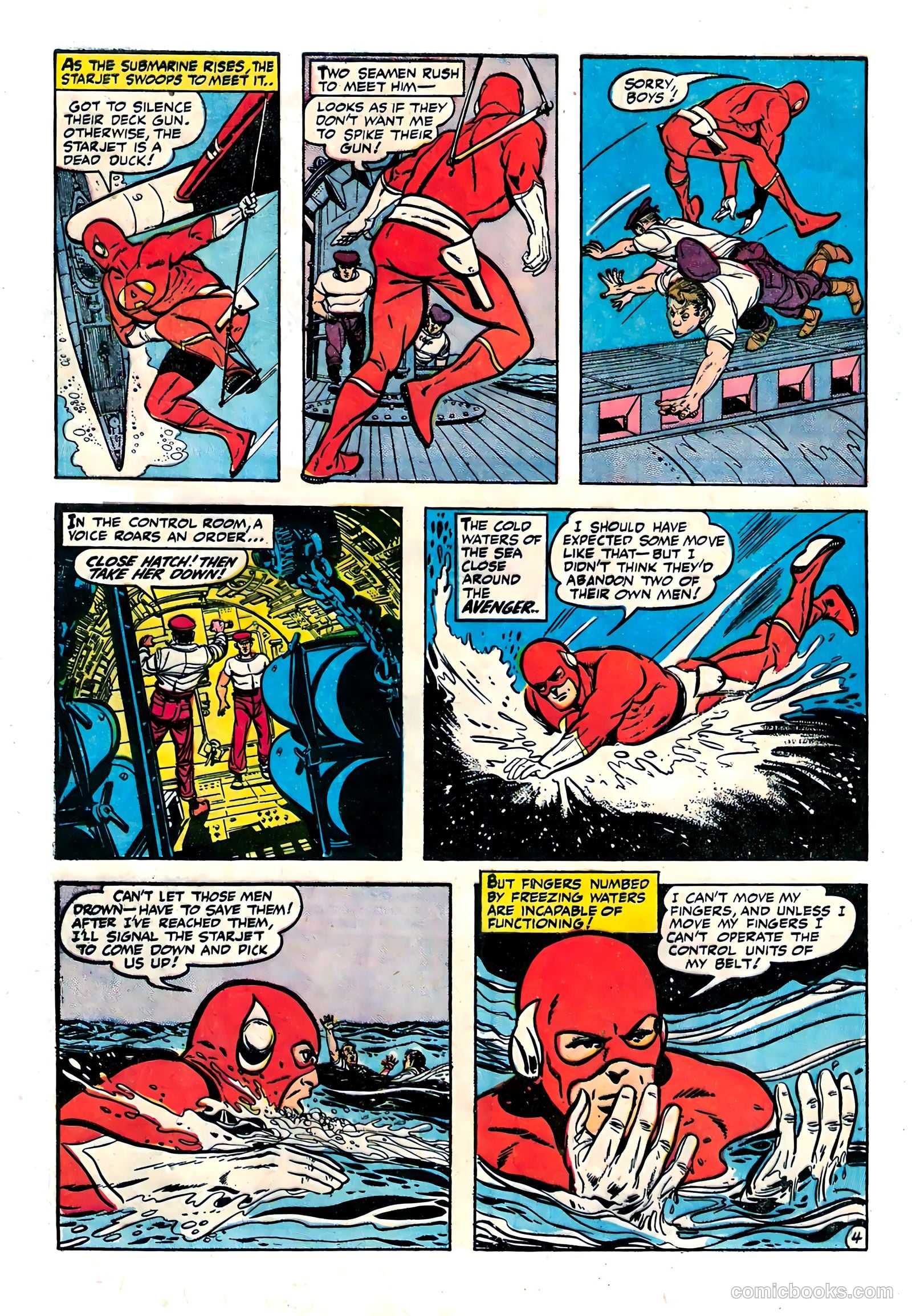 The Avenger #4 (1955) — page 6 of 36