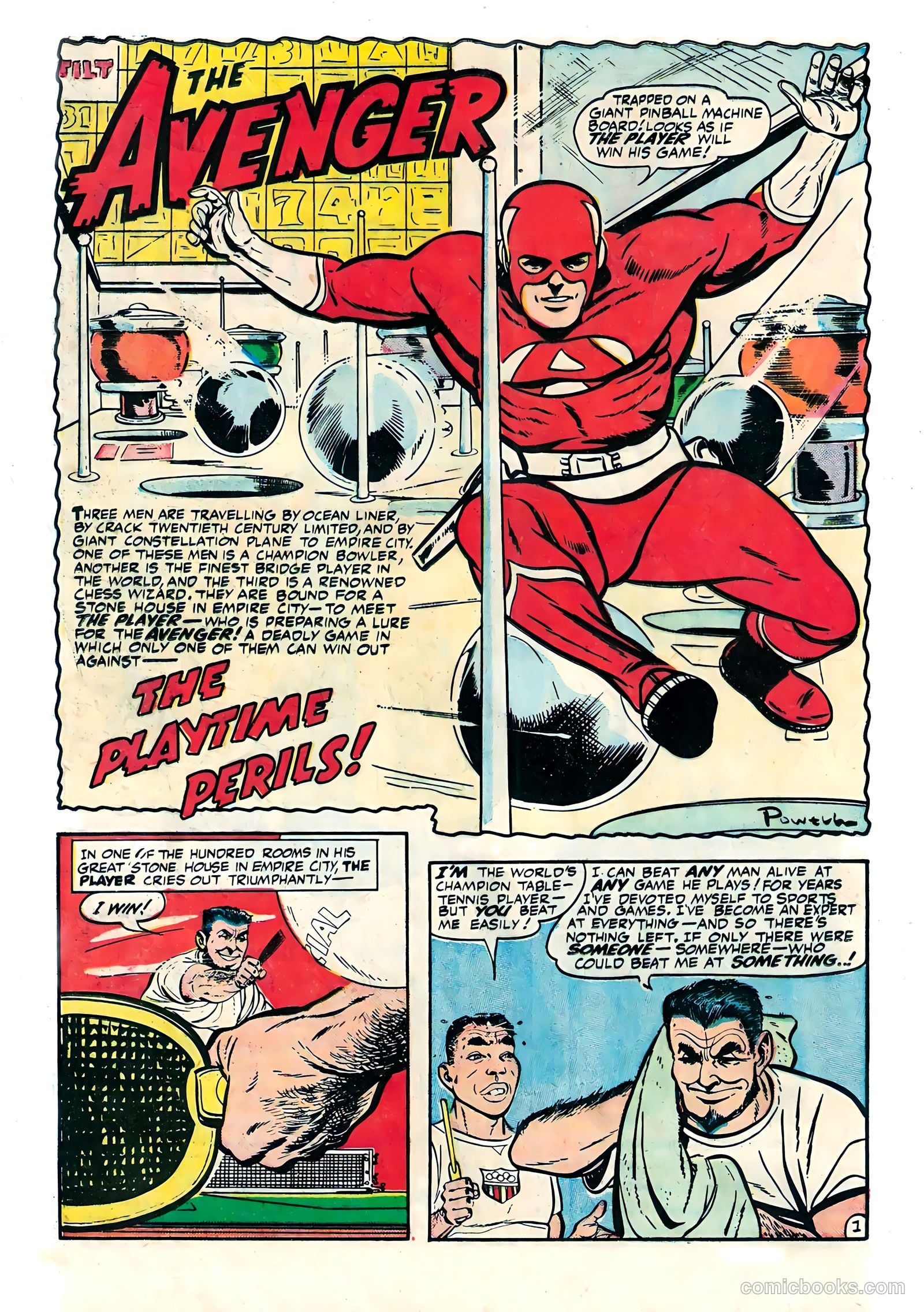 The Avenger #4 (1955) — page 12 of 36