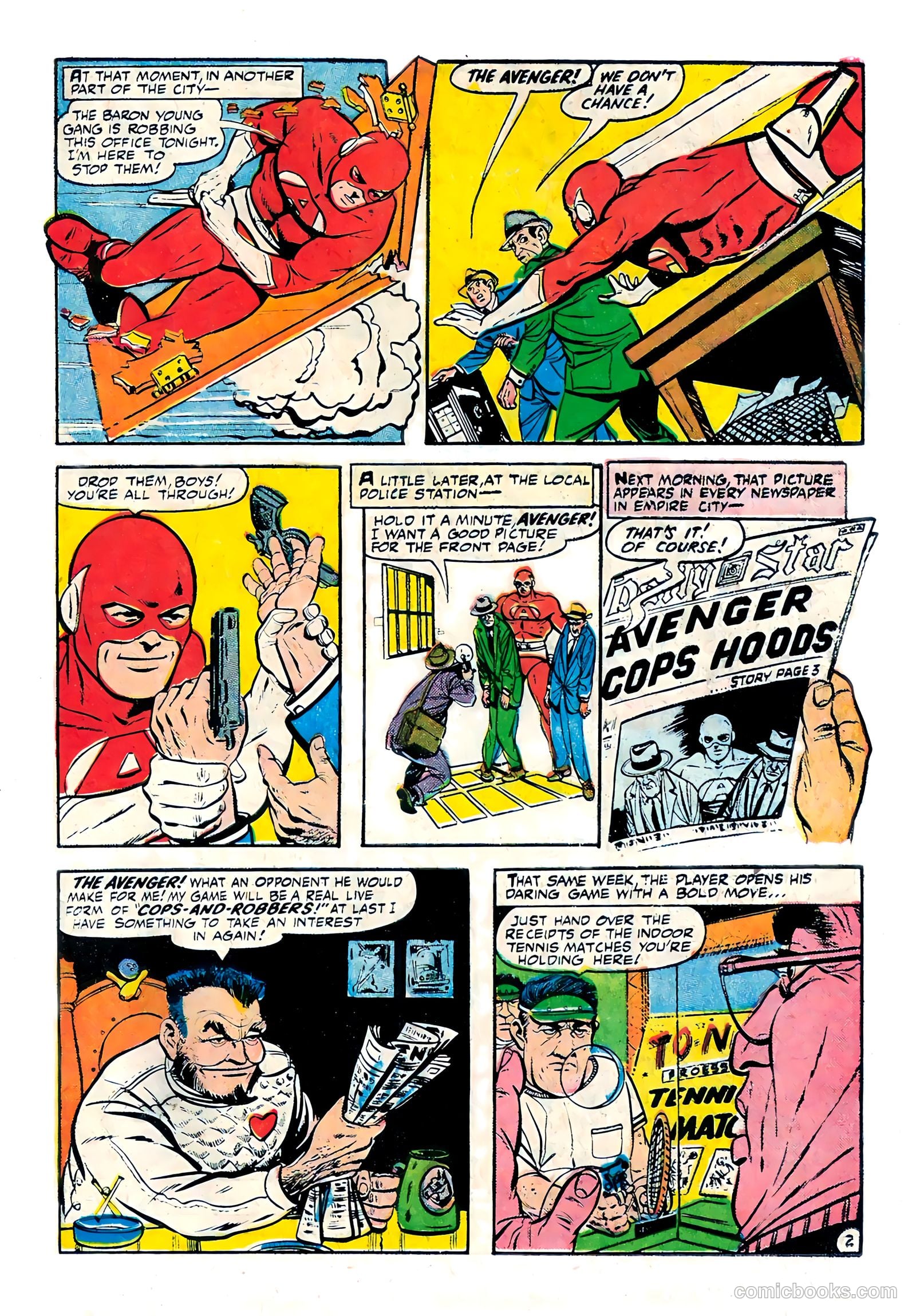 The Avenger #4 (1955) — page 13 of 36