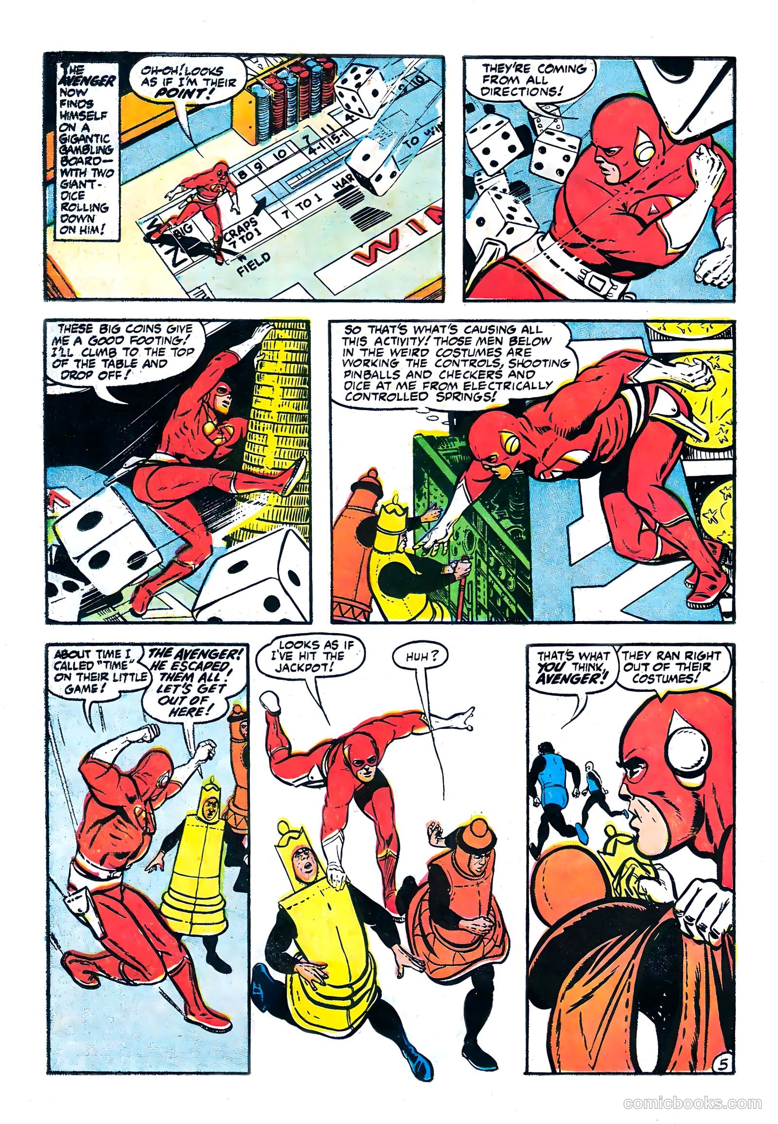The Avenger #4 (1955) — page 16 of 36