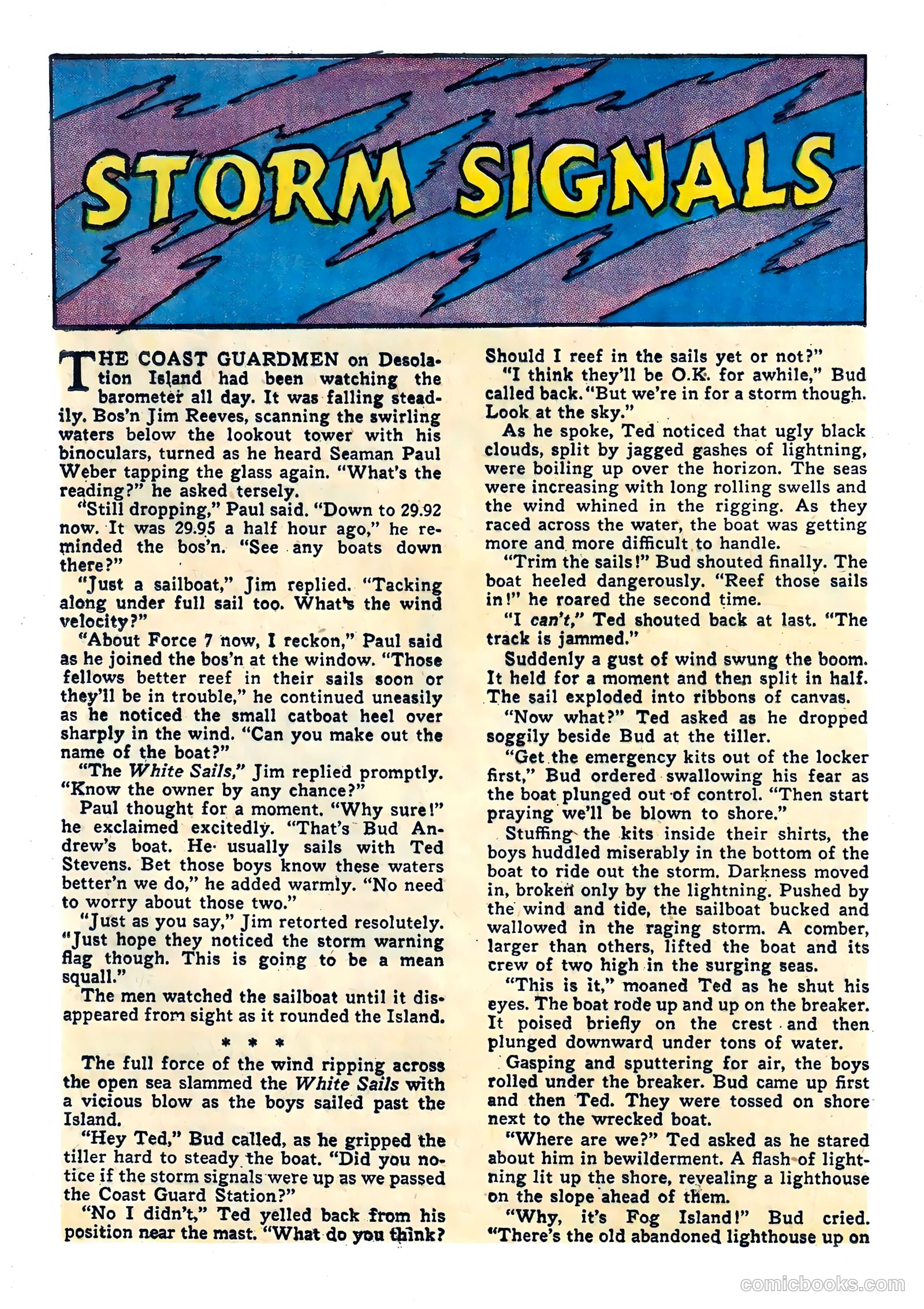 The Avenger #4 (1955) — page 22 of 36