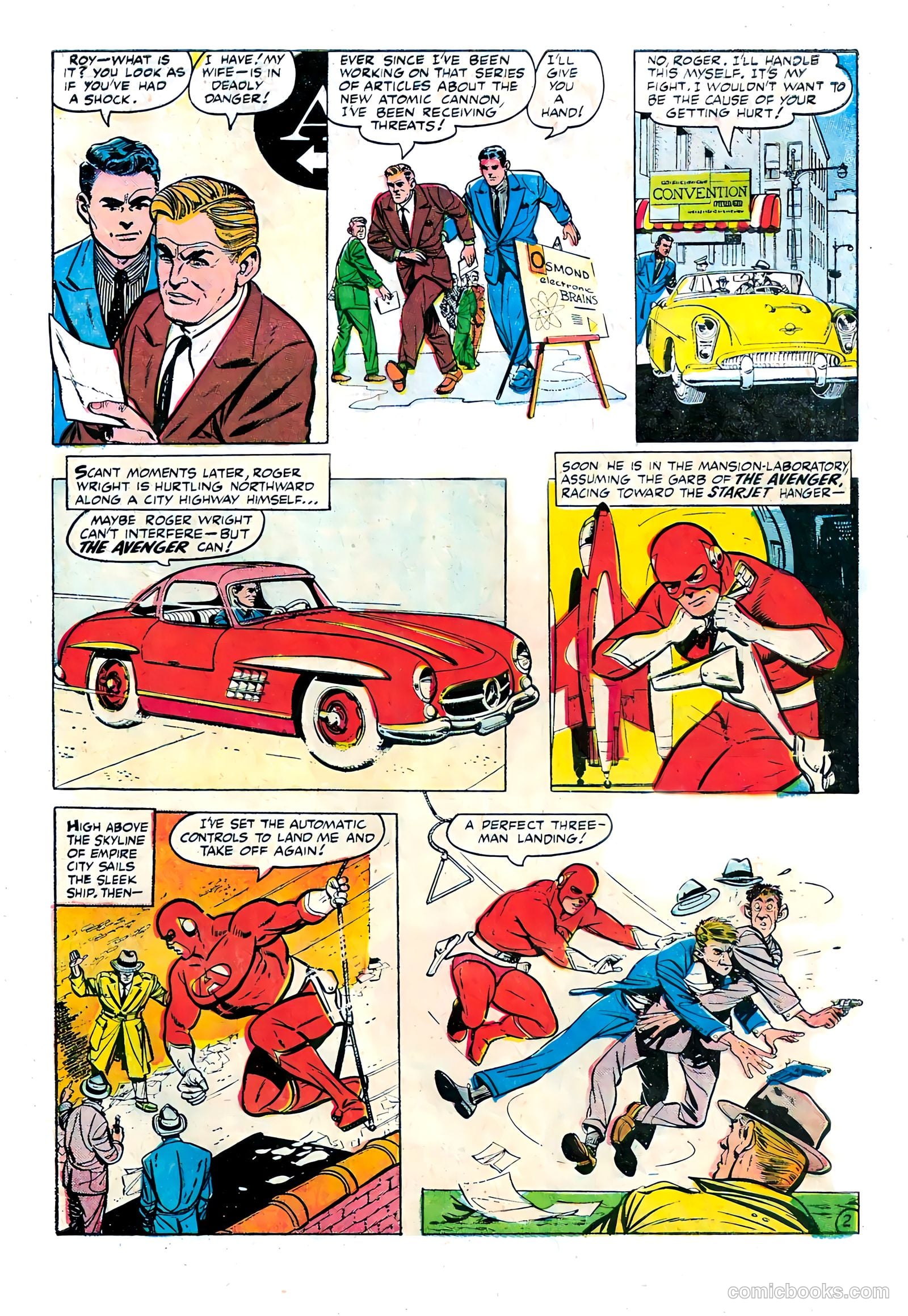 The Avenger #4 (1955) — page 27 of 36