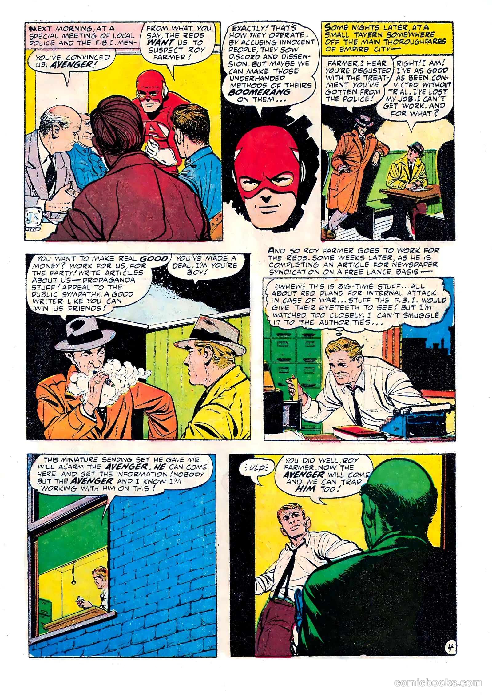 The Avenger #4 (1955) — page 29 of 36