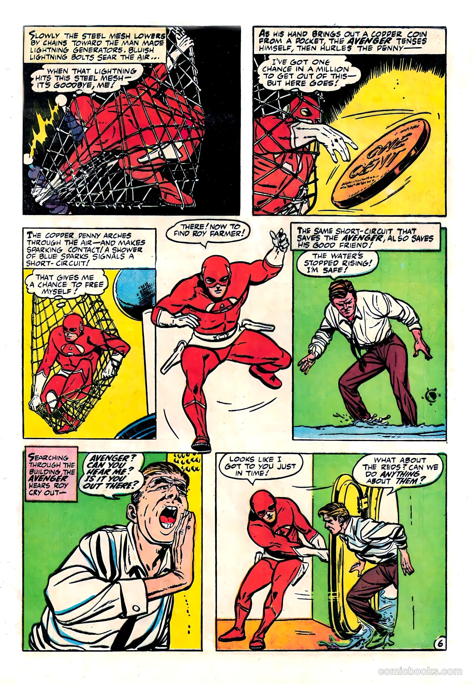 The Avenger #4 (1955) — page 31 of 36