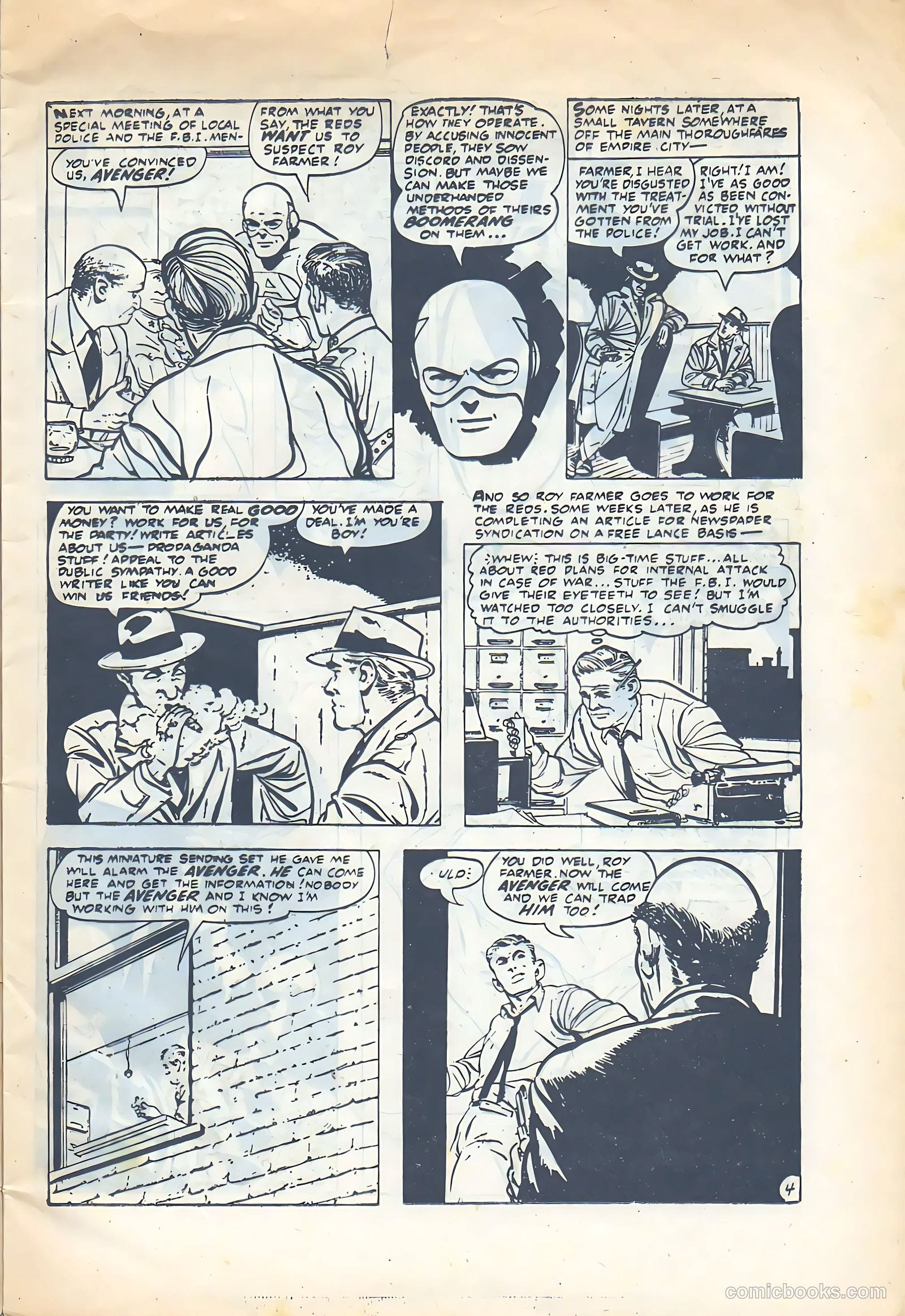 The Avenger #5 (1955) — page 5 of 24