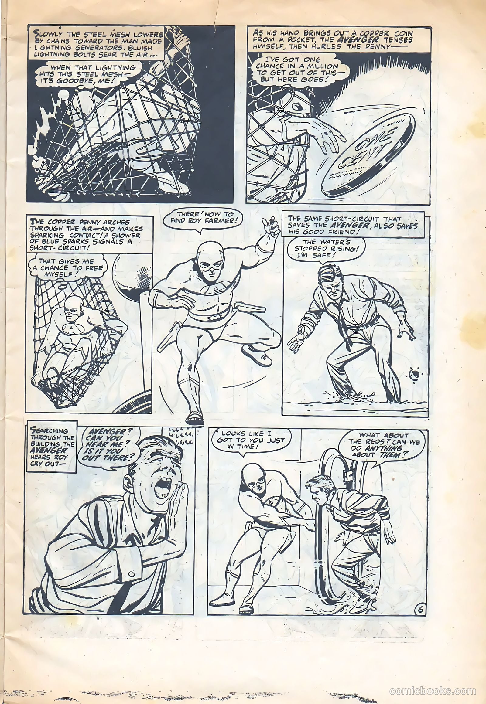 The Avenger #5 (1955) — page 7 of 24