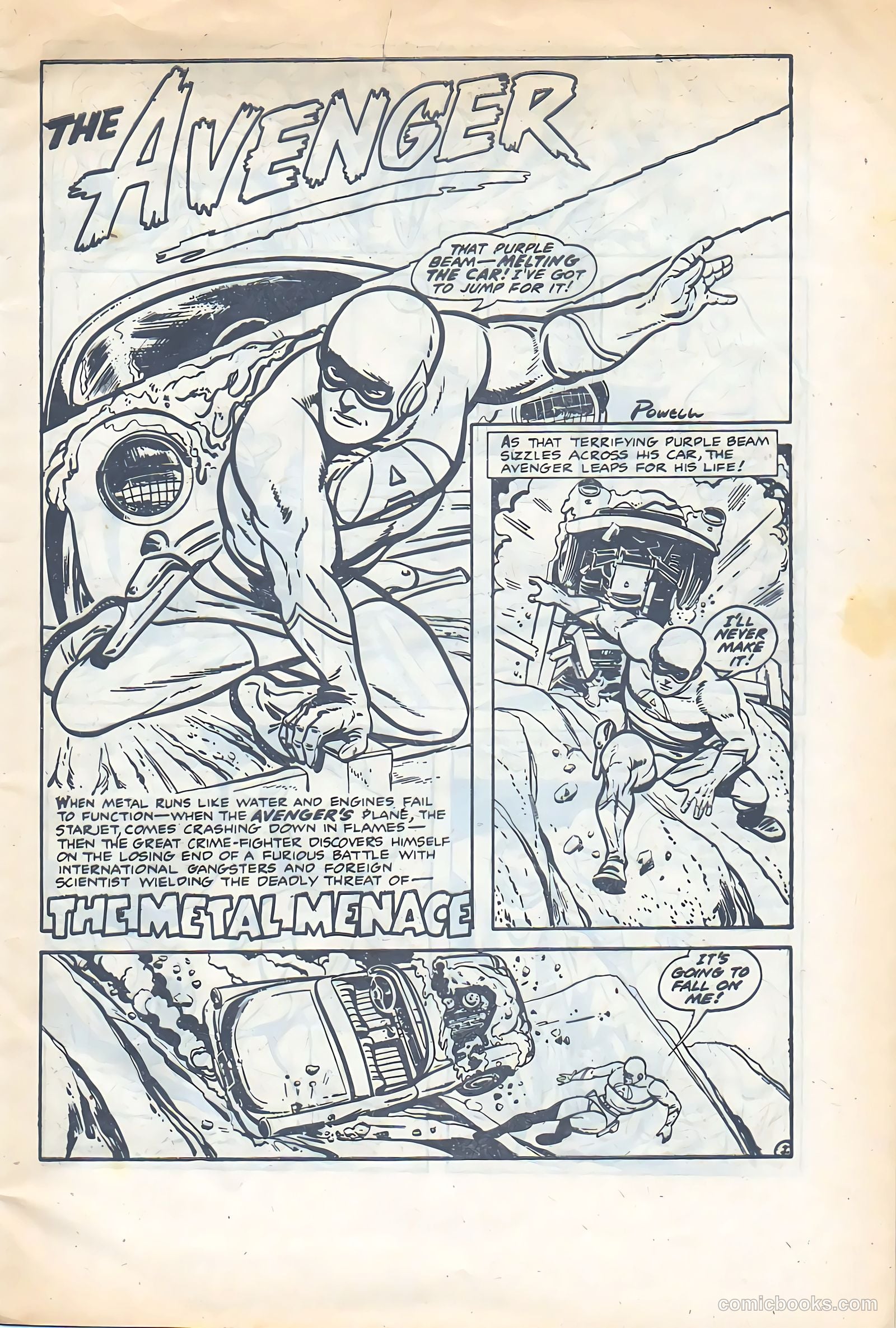 The Avenger #5 (1955) — page 9 of 24