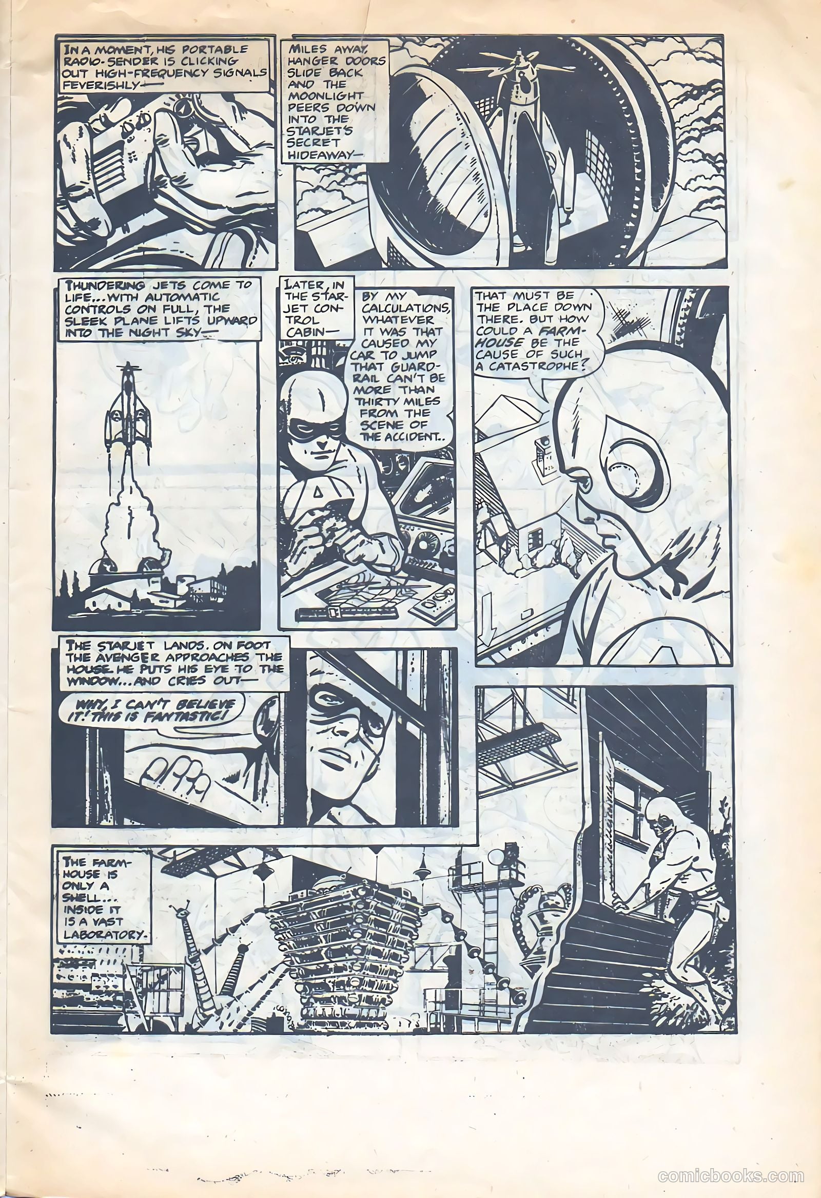 The Avenger #5 (1955) — page 11 of 24