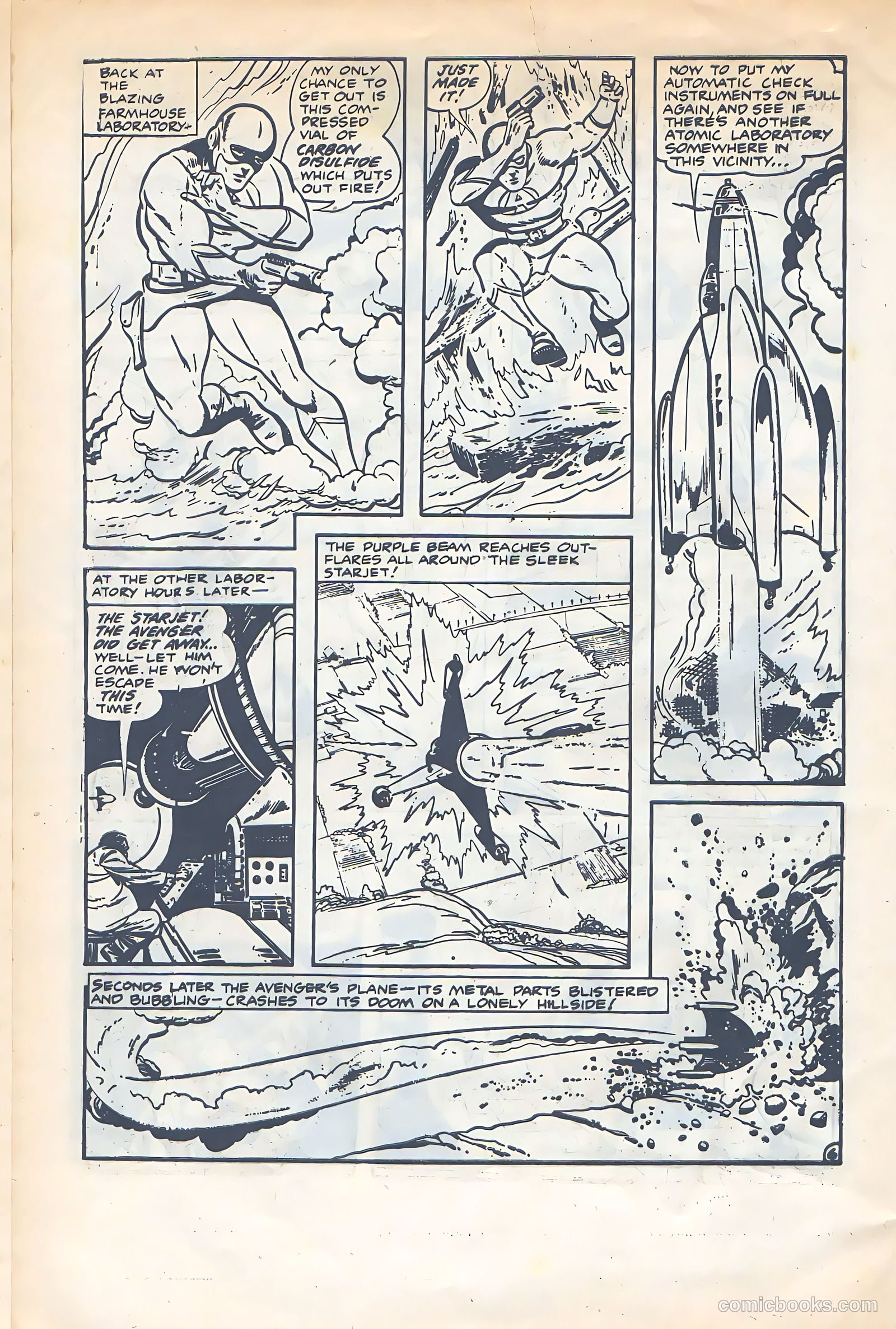 The Avenger #5 (1955) — page 14 of 24