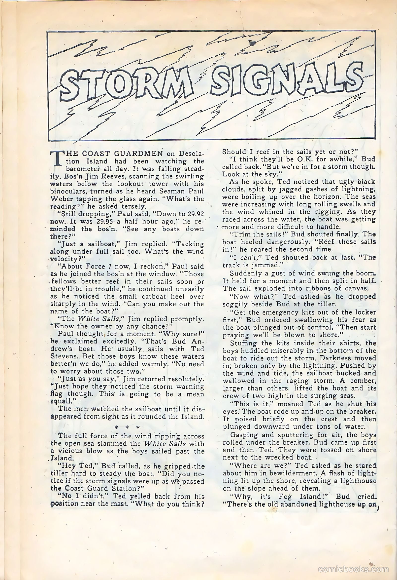 The Avenger #5 (1955) — page 16 of 24