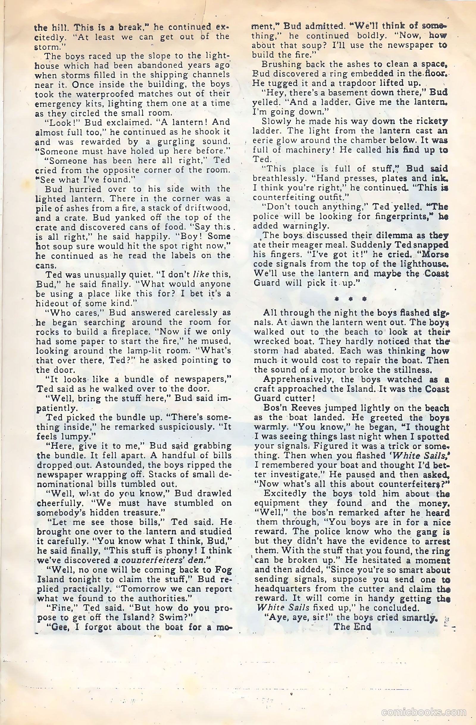 The Avenger #5 (1955) — page 17 of 24
