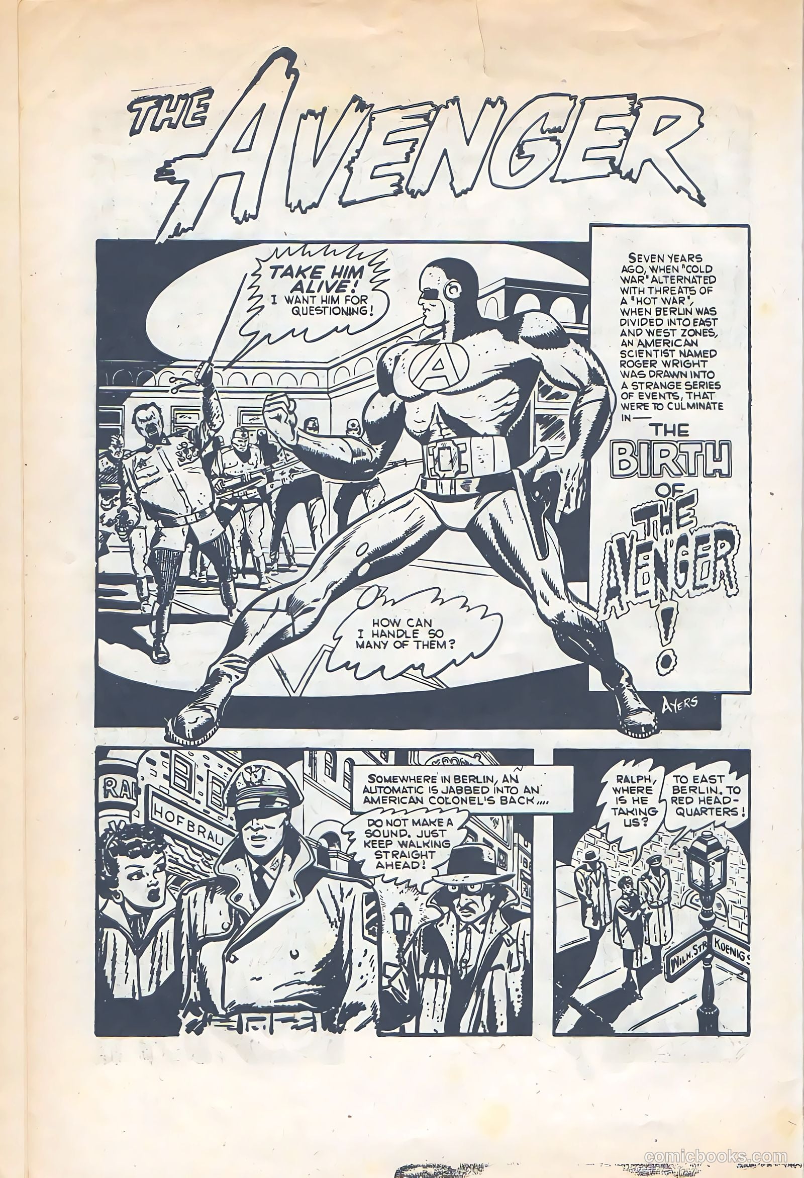 The Avenger #5 (1955) — page 18 of 24