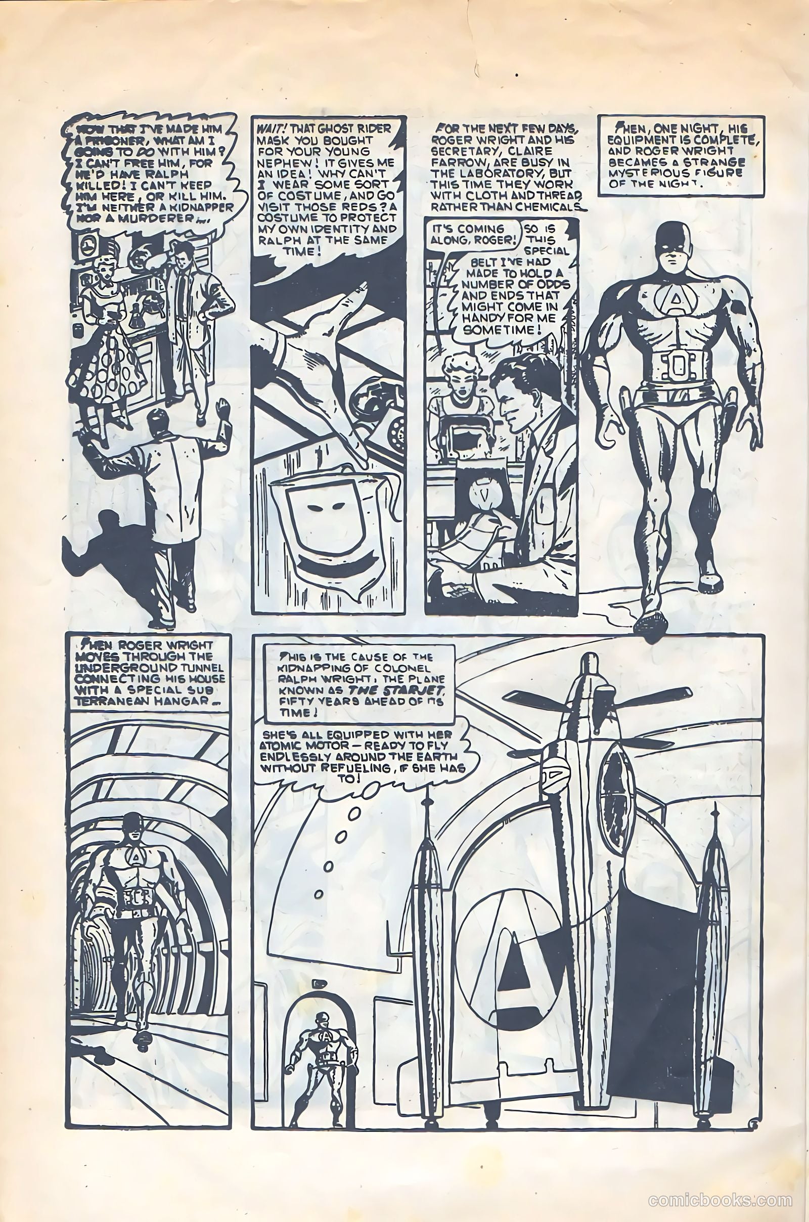 The Avenger #5 (1955) — page 20 of 24