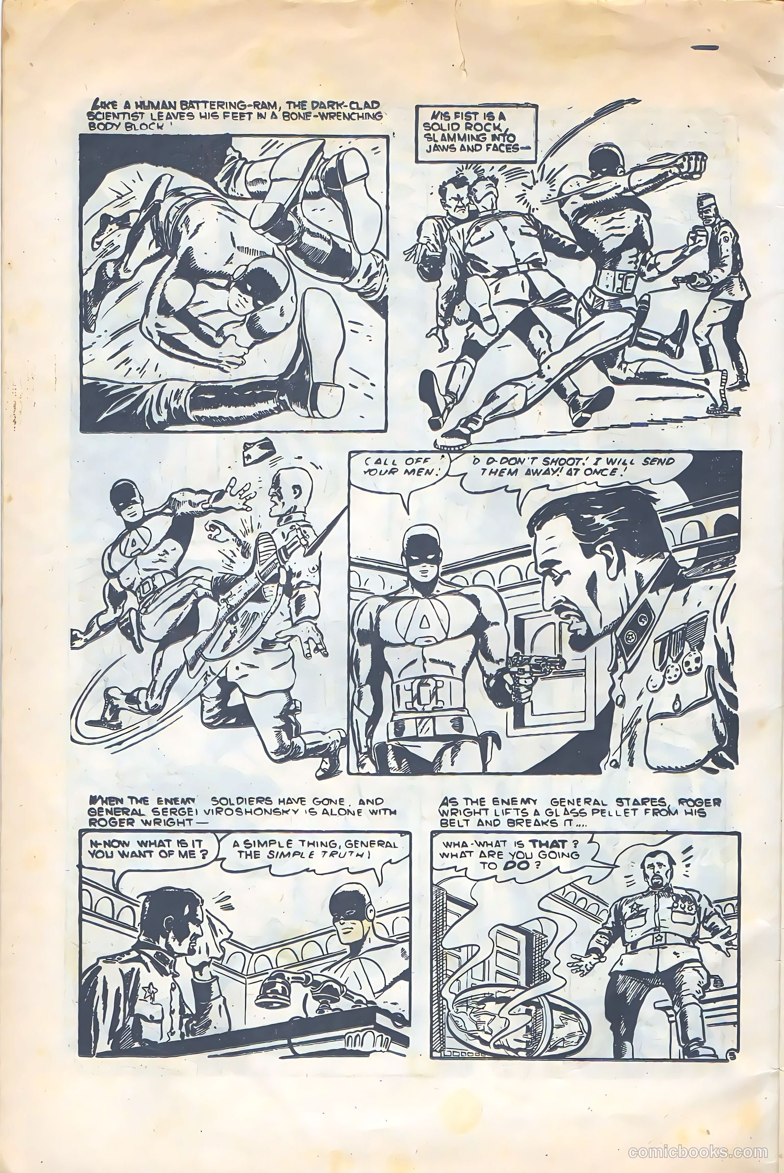 The Avenger #5 (1955) — page 22 of 24