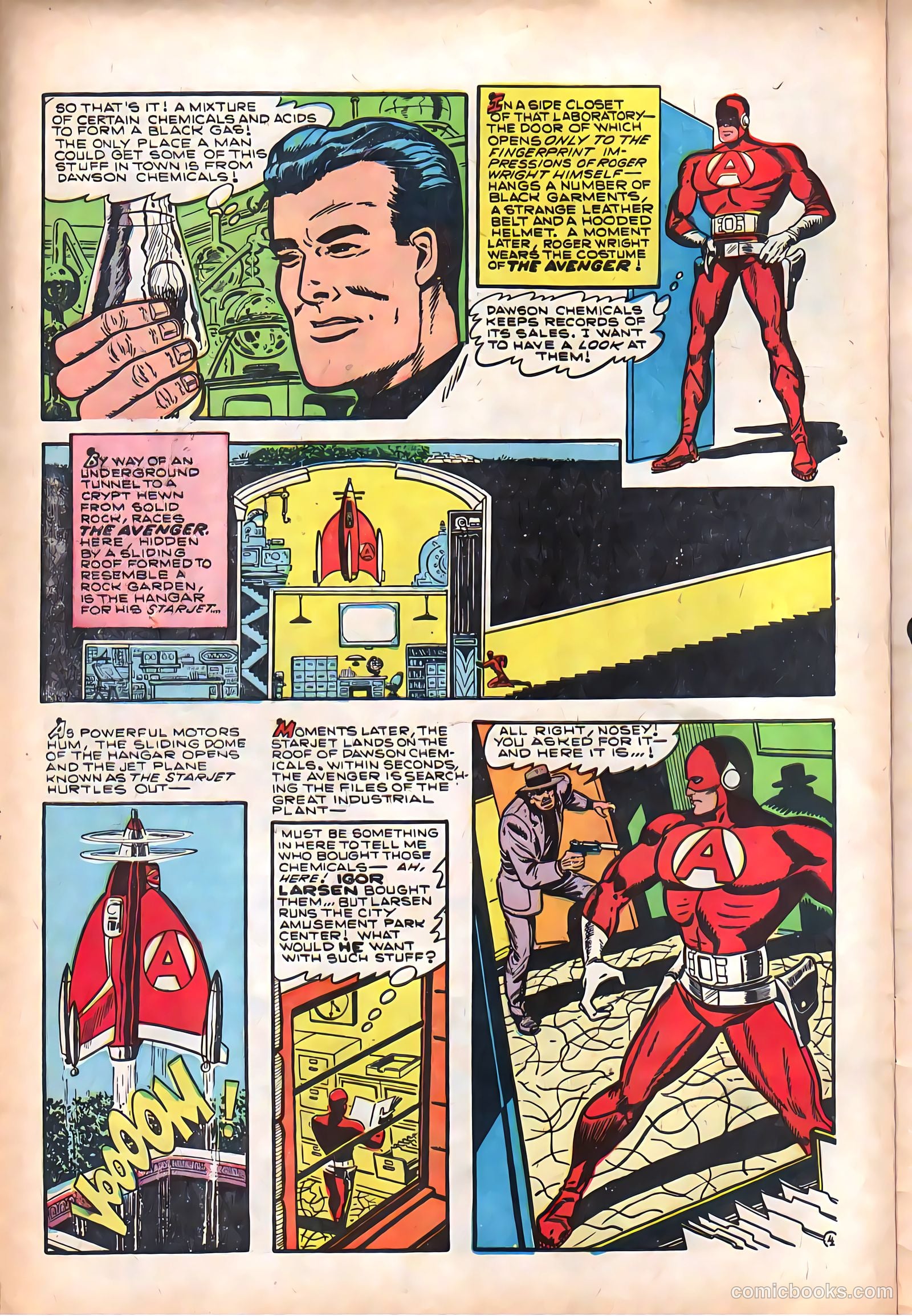 The Avenger #9 (1958) — page 6 of 36