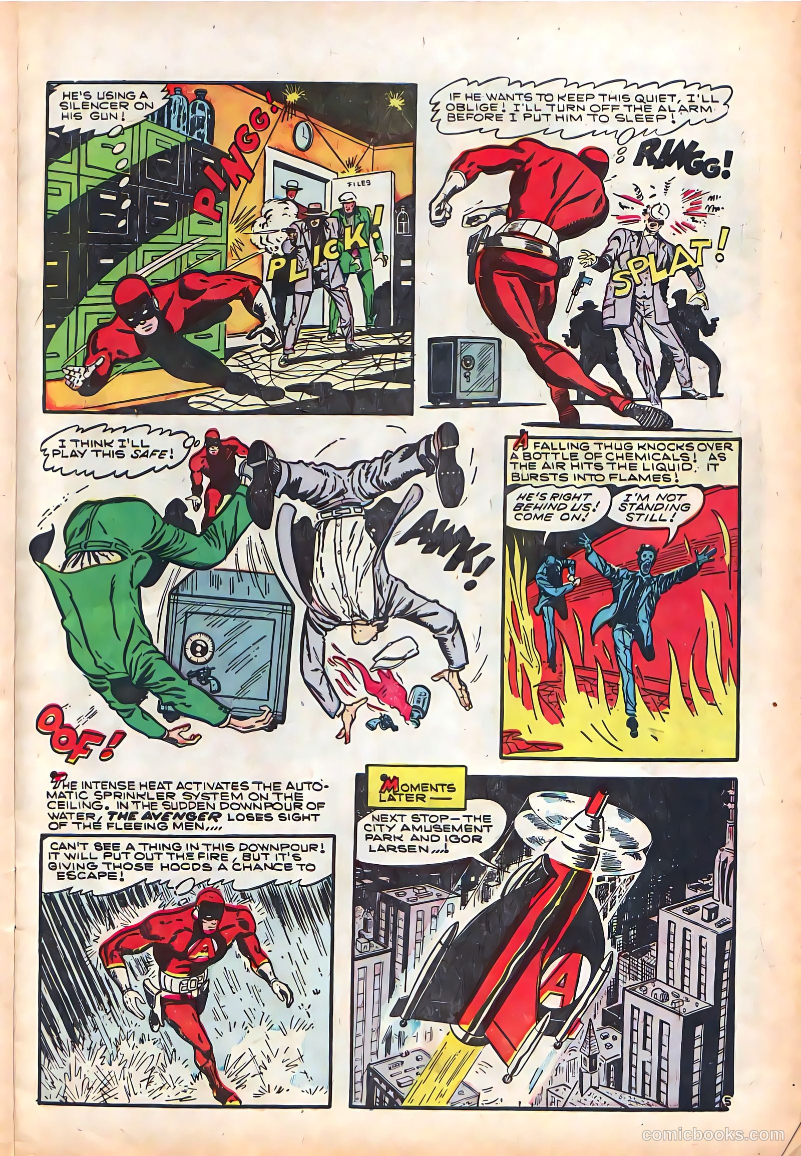 The Avenger #9 (1958) — page 7 of 36