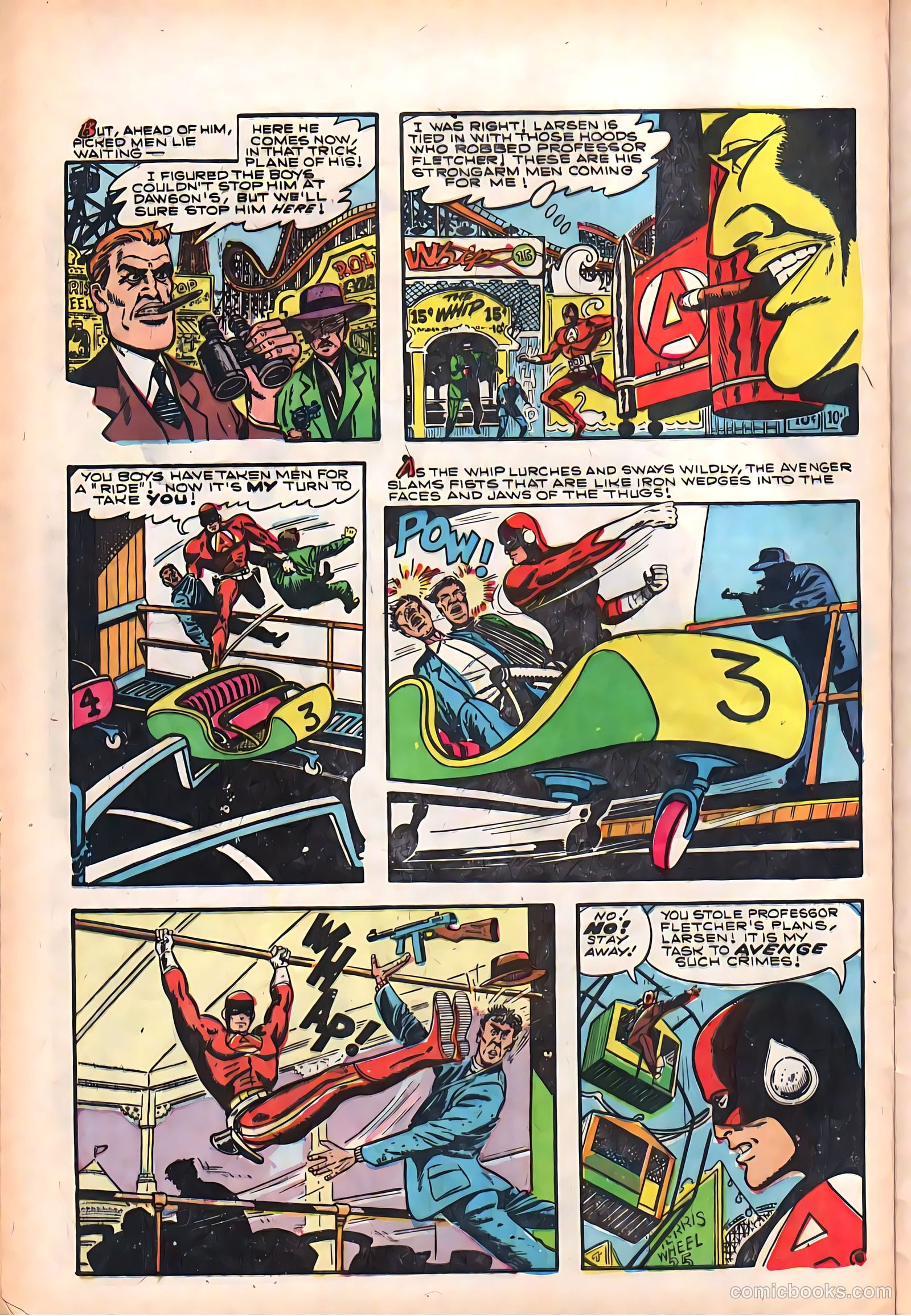 The Avenger #9 (1958) — page 8 of 36