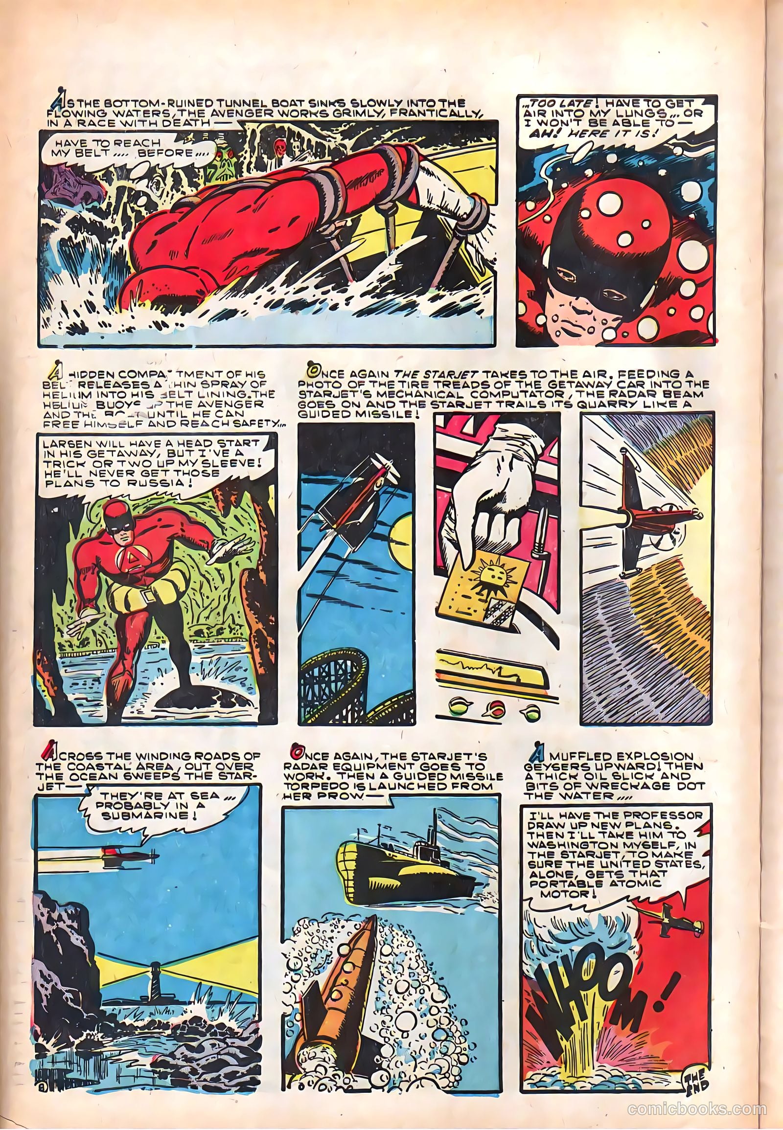 The Avenger #9 (1958) — page 10 of 36