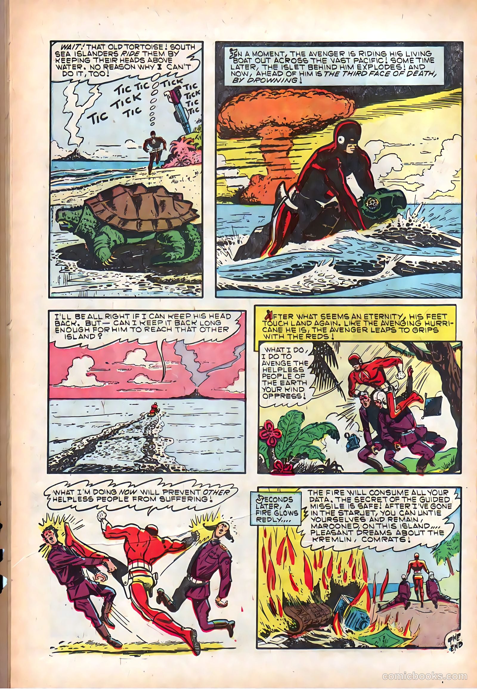 The Avenger #9 (1958) — page 18 of 36