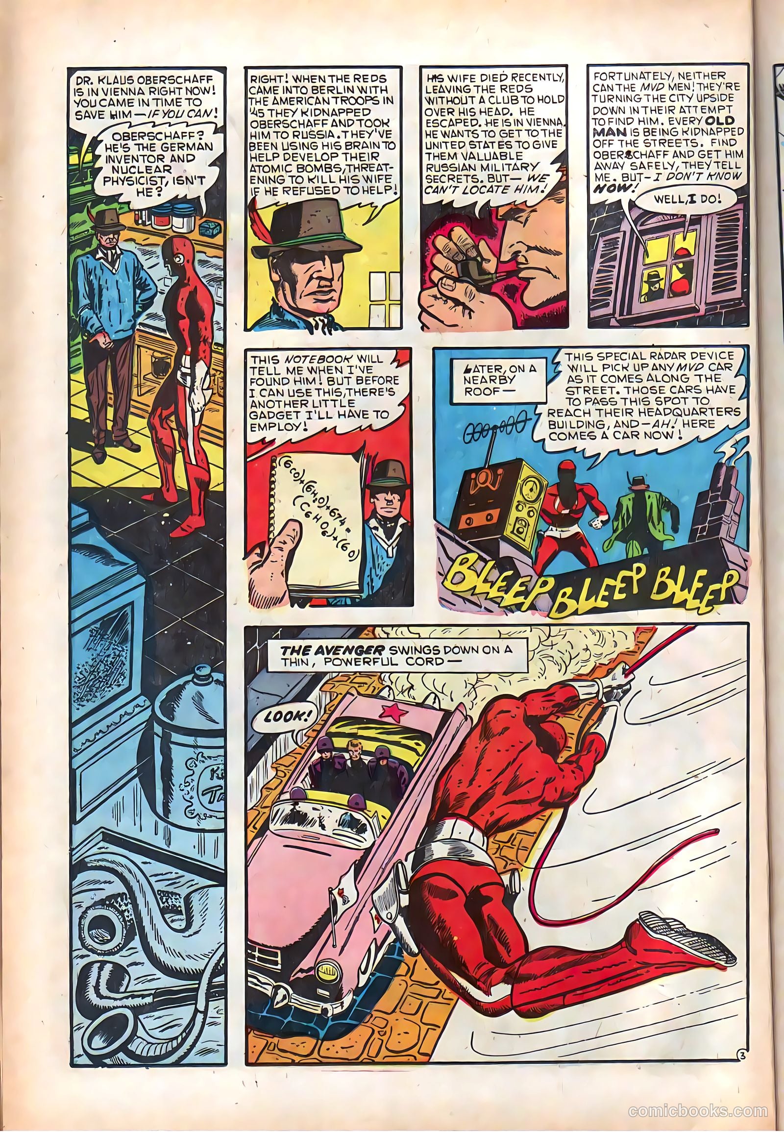 The Avenger #9 (1958) — page 22 of 36