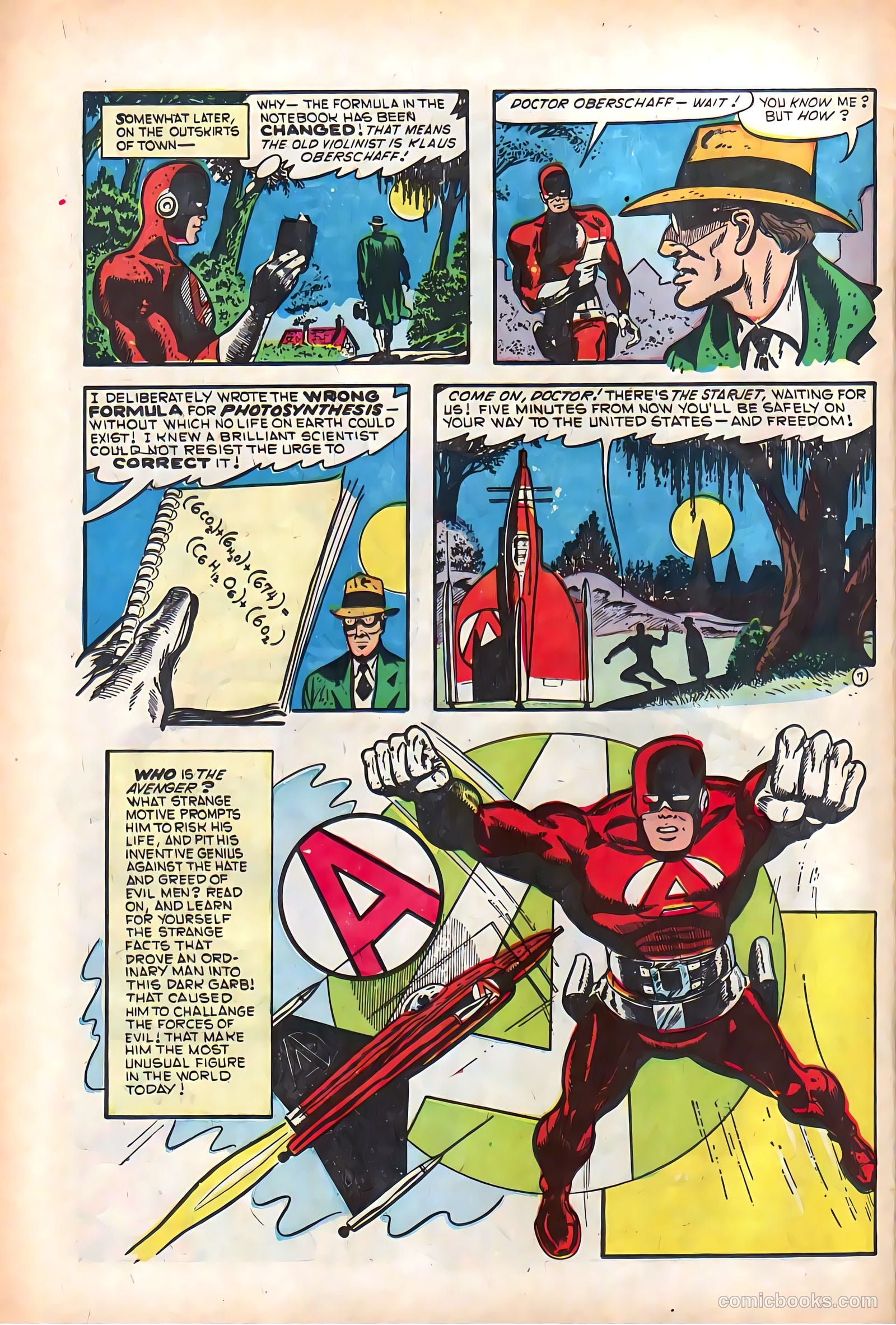 The Avenger #9 (1958) — page 26 of 36